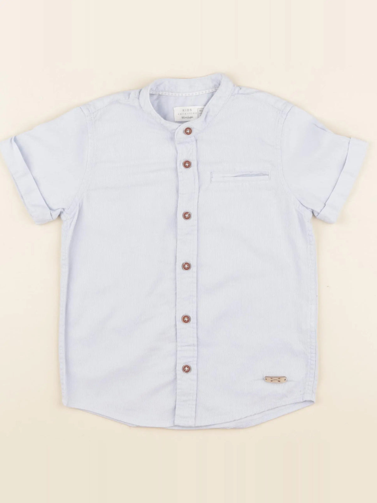 El Corte Inglés  - chemise bleu - 2/3 ans