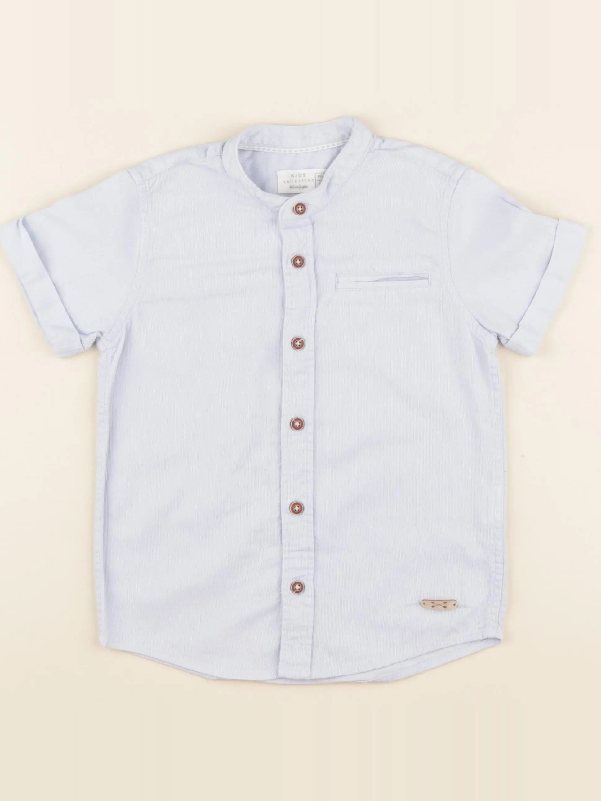 El Corte Inglés  - chemise bleu - 2/3 ans