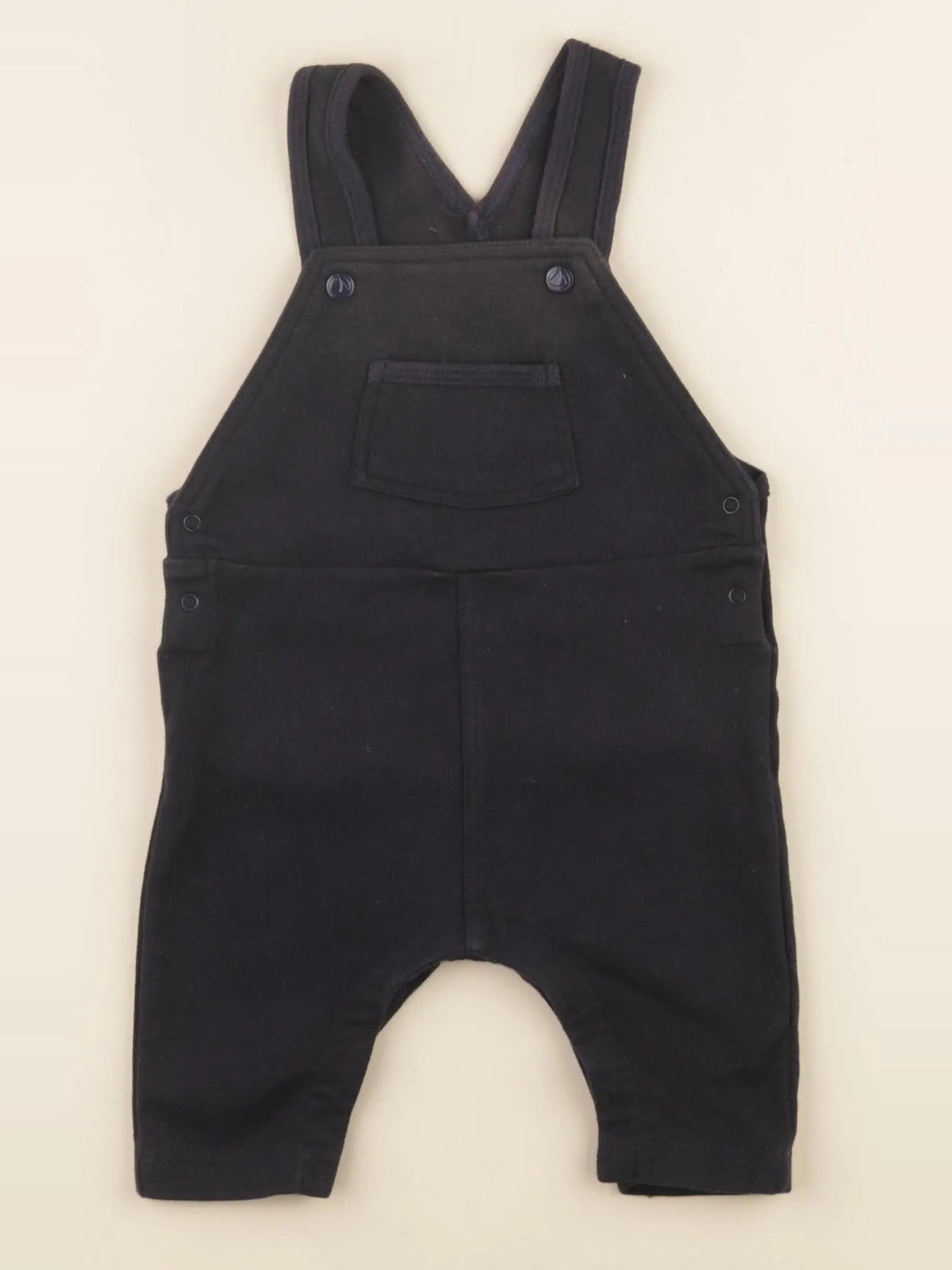 Petit Bateau - salopette bleu - 6 mois