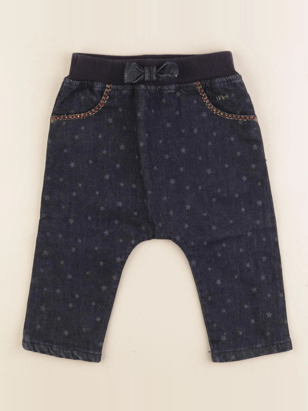 IKKS - sarouel bleu - 12 mois