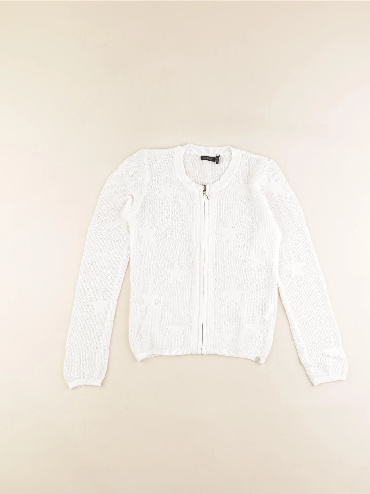 IKKS - gilet blanc - 8 ans
