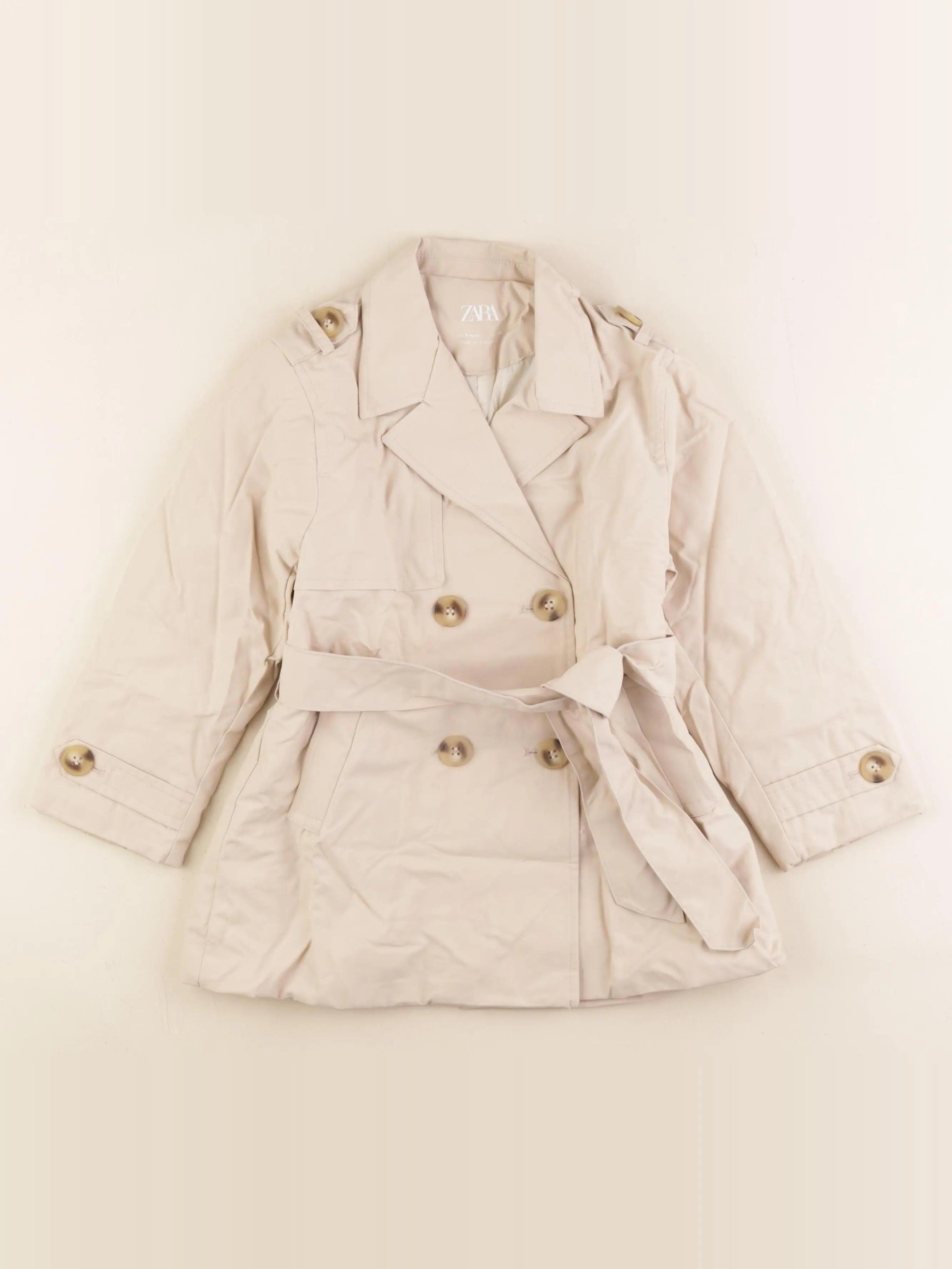 Zara - trench beige - 4 ans