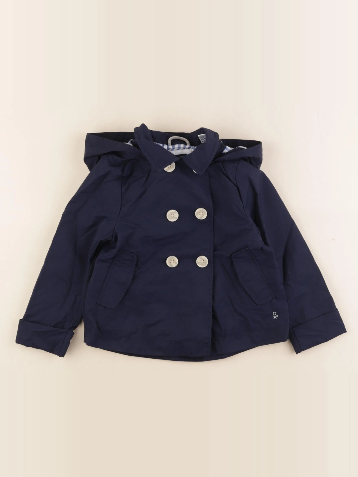 Okaidi - imperméable bleu - 3 ans