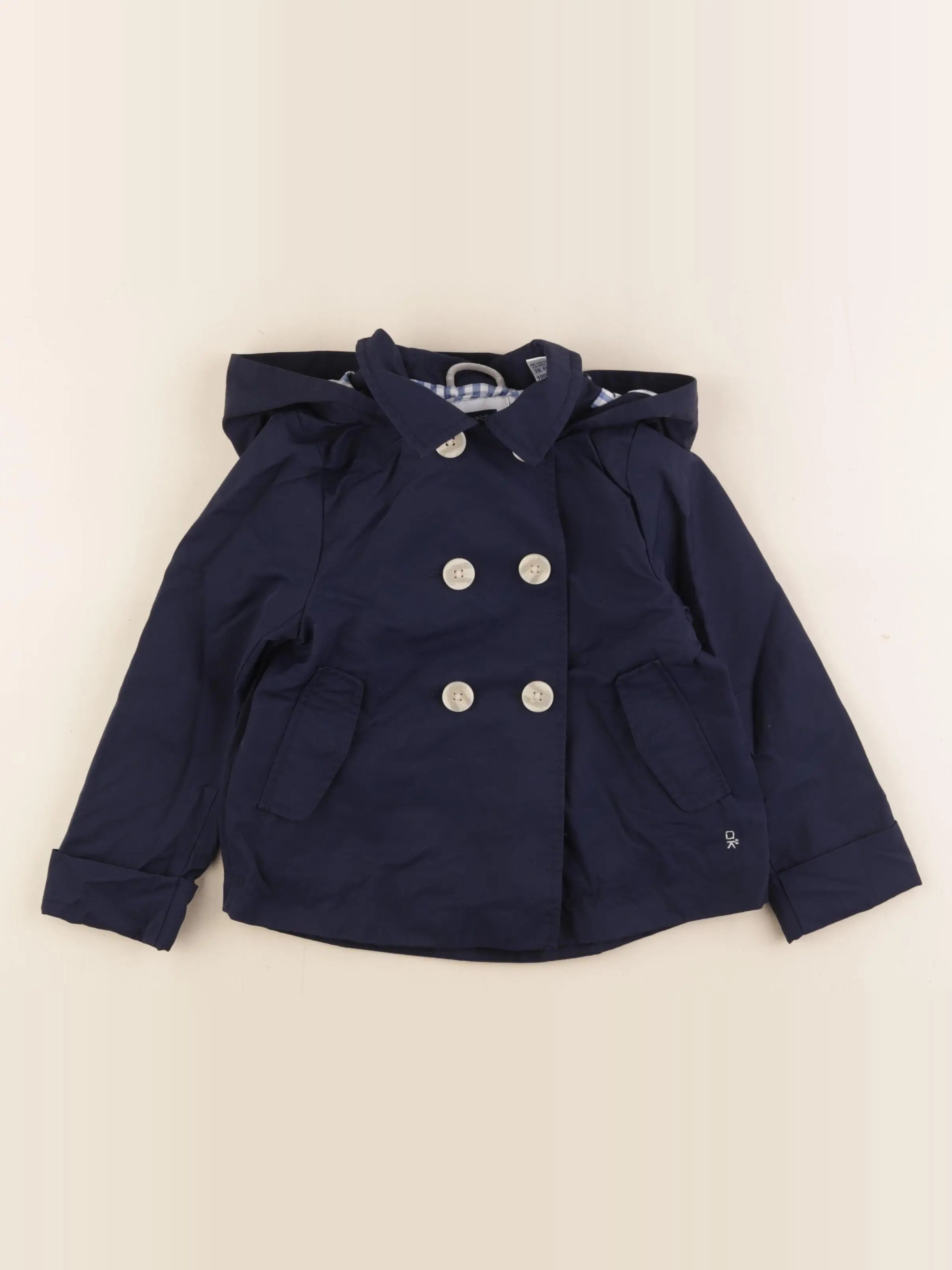 Okaidi - imperméable bleu - 3 ans