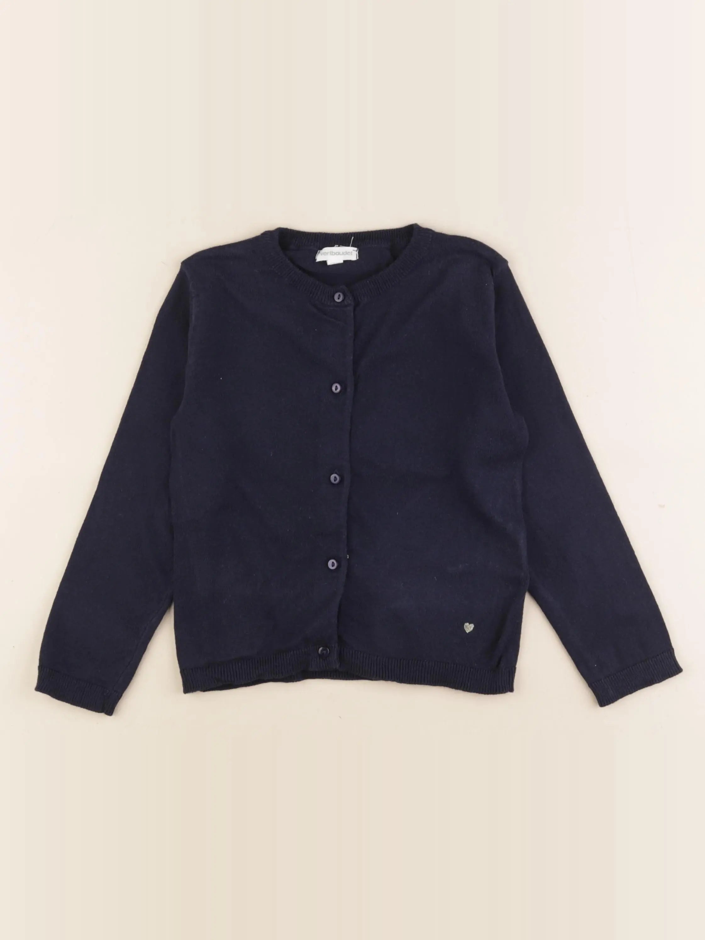 Vertbaudet - gilet bleu - 4 ans