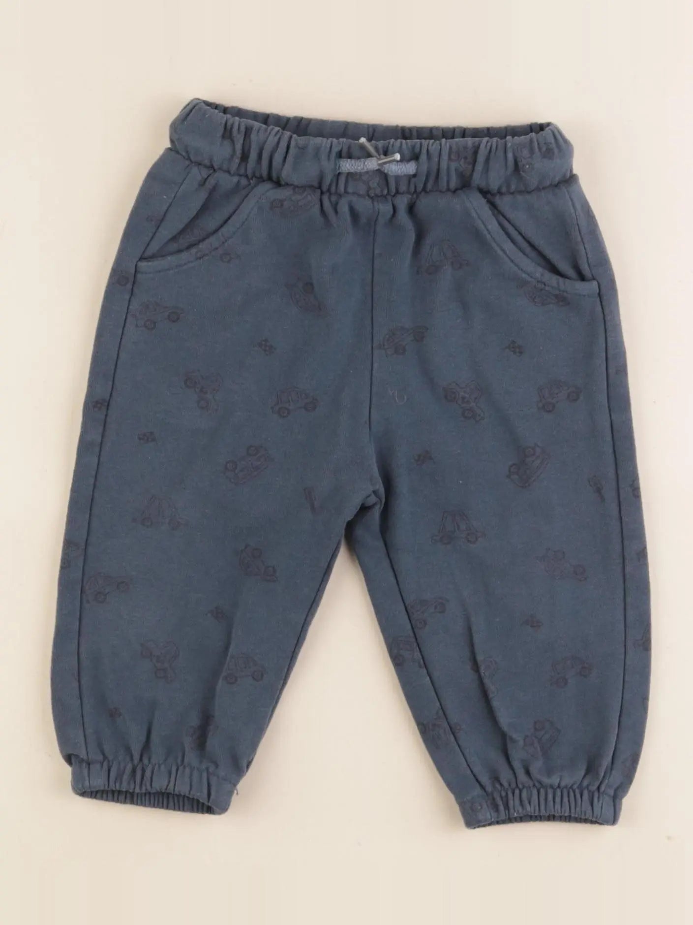 Vertbaudet - jogging bleu - 12 mois