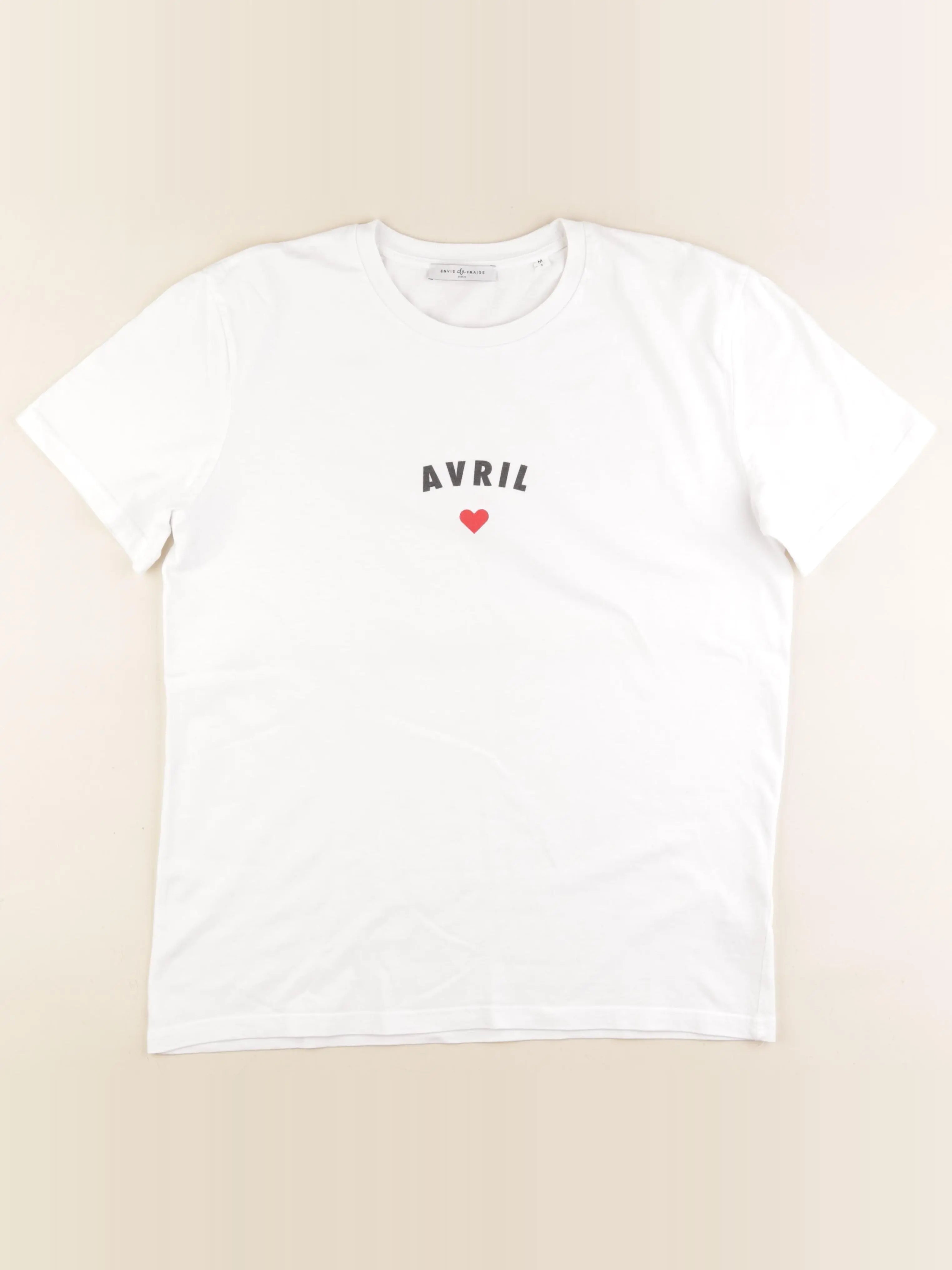 Envie de fraise - tee-shirt grossesse blanc - m