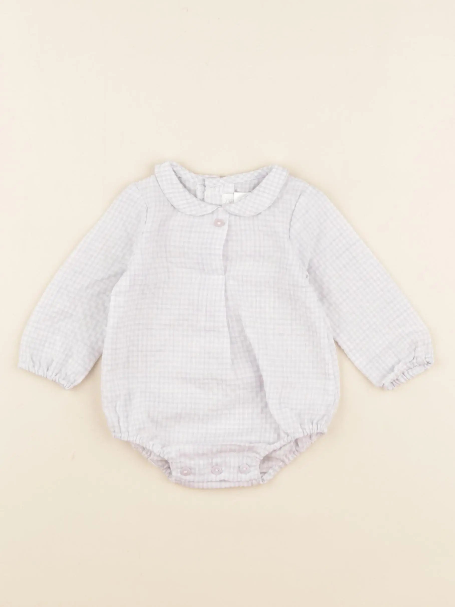 Zara - combinaison bleu - 1/3 mois