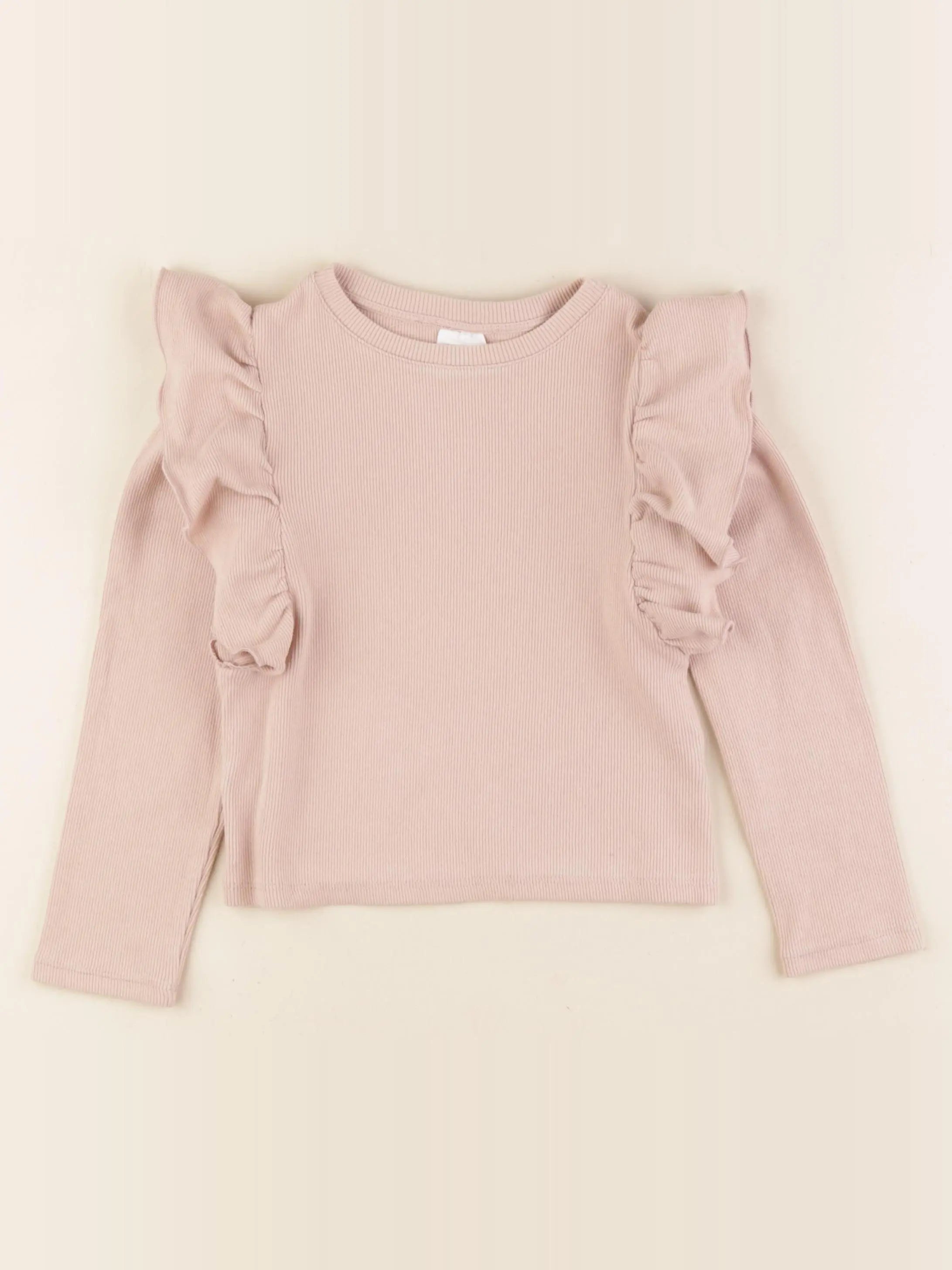 Zara - tee-shirt rose - 8 ans