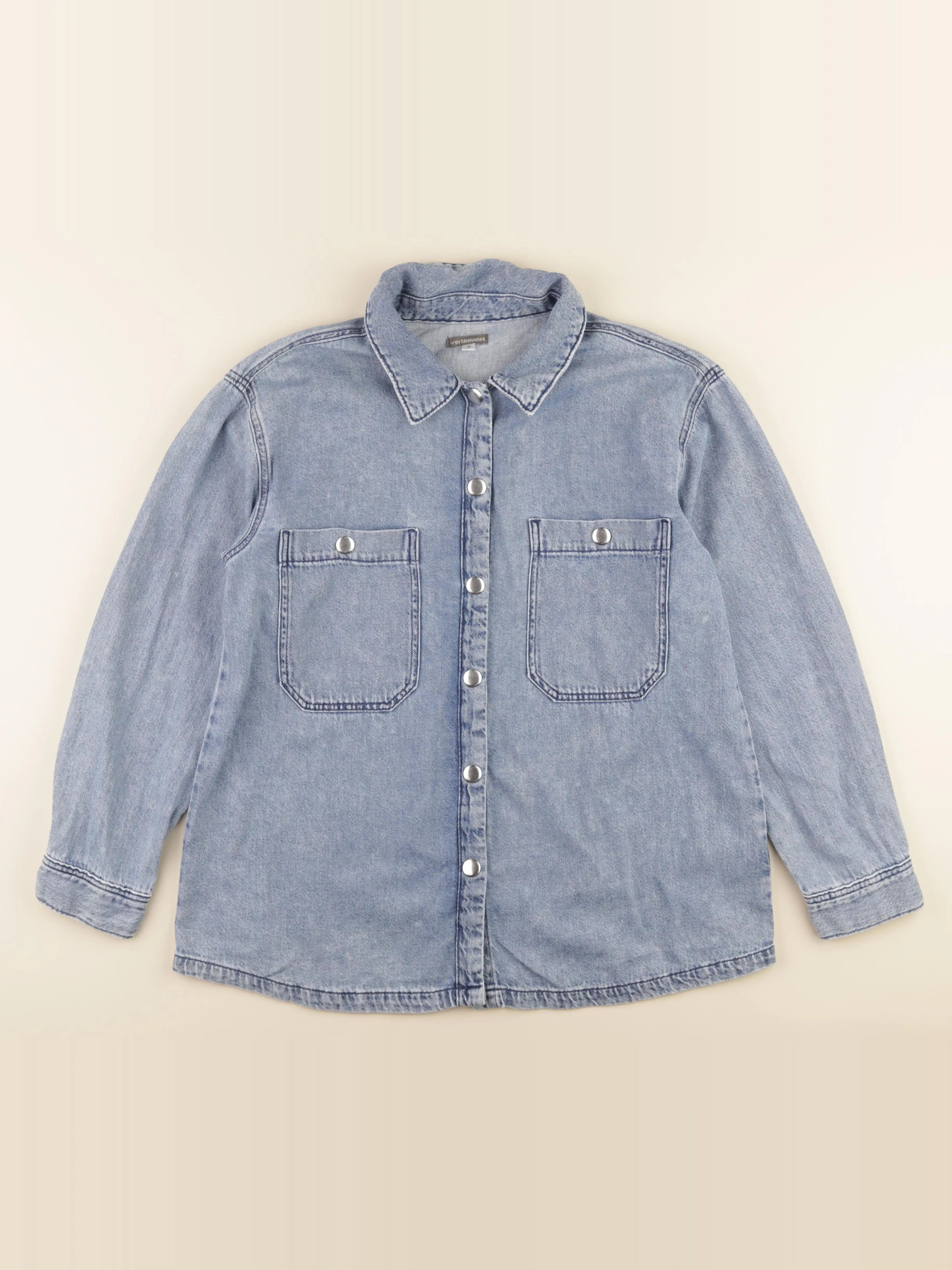 Vertbaudet - chemise grossesse bleu - 38