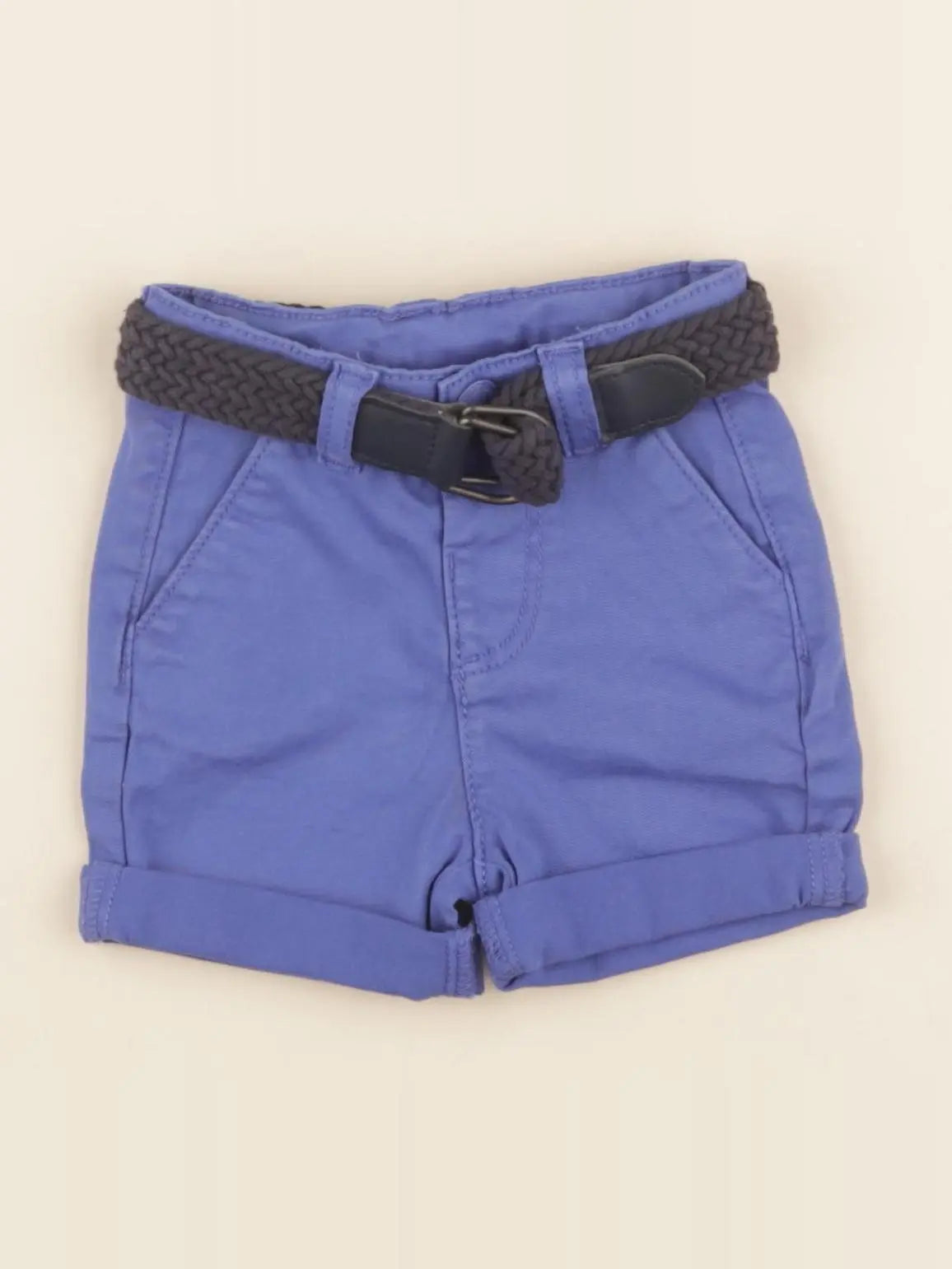 Tape à l'oeil - short bleu - 3 mois