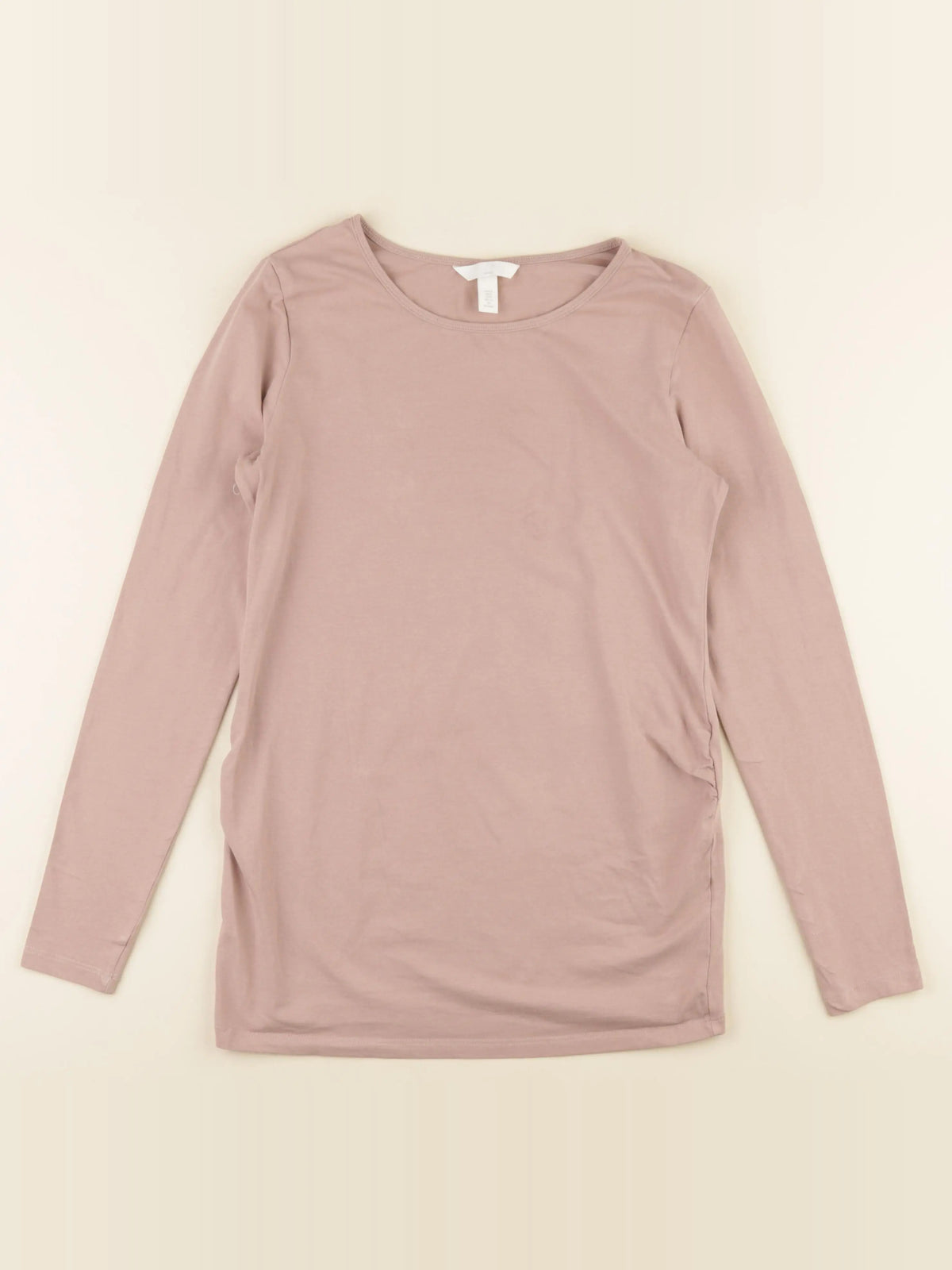 H&M - tee-shirt grossesse rose - s