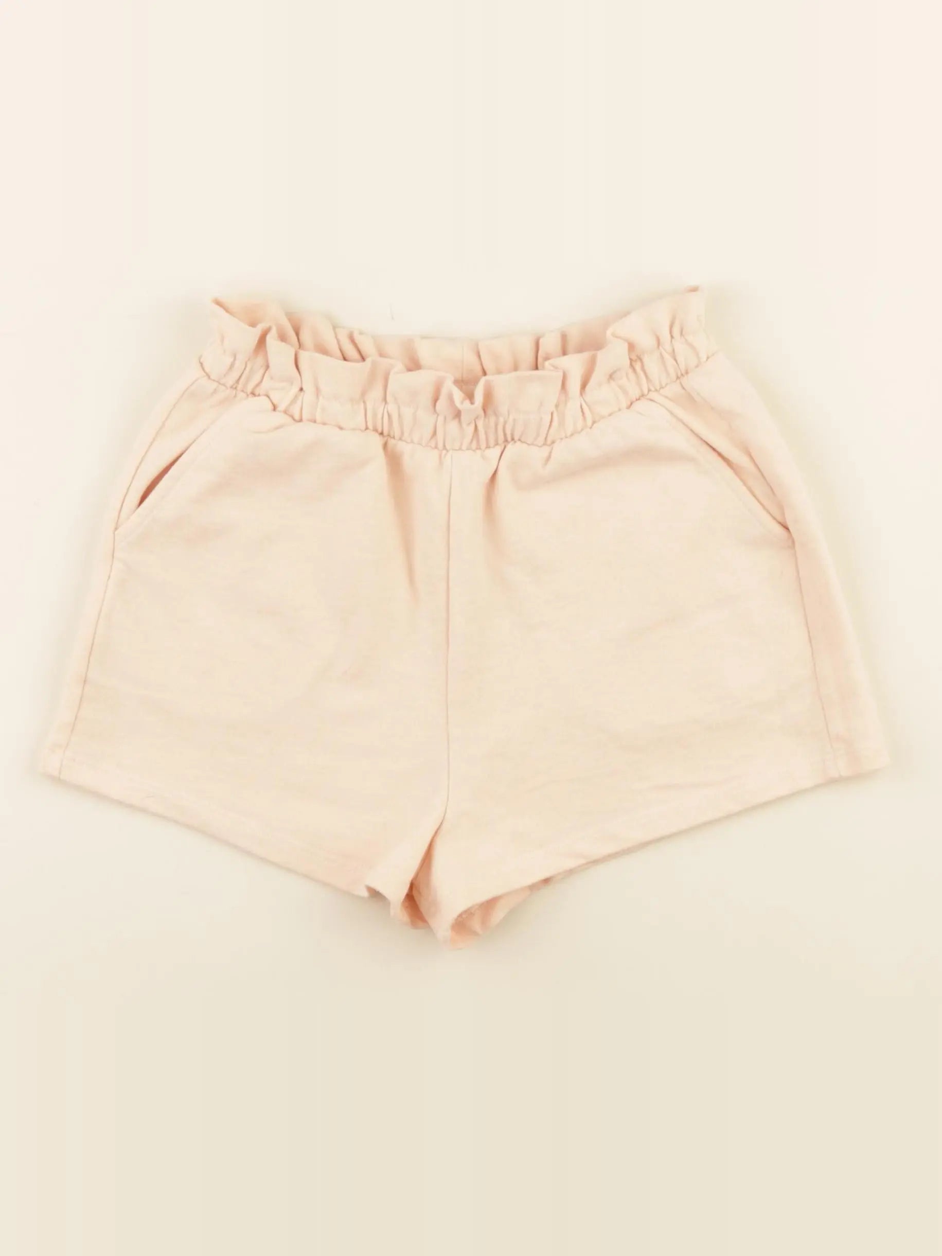 Vertbaudet - short orange - 8 ans