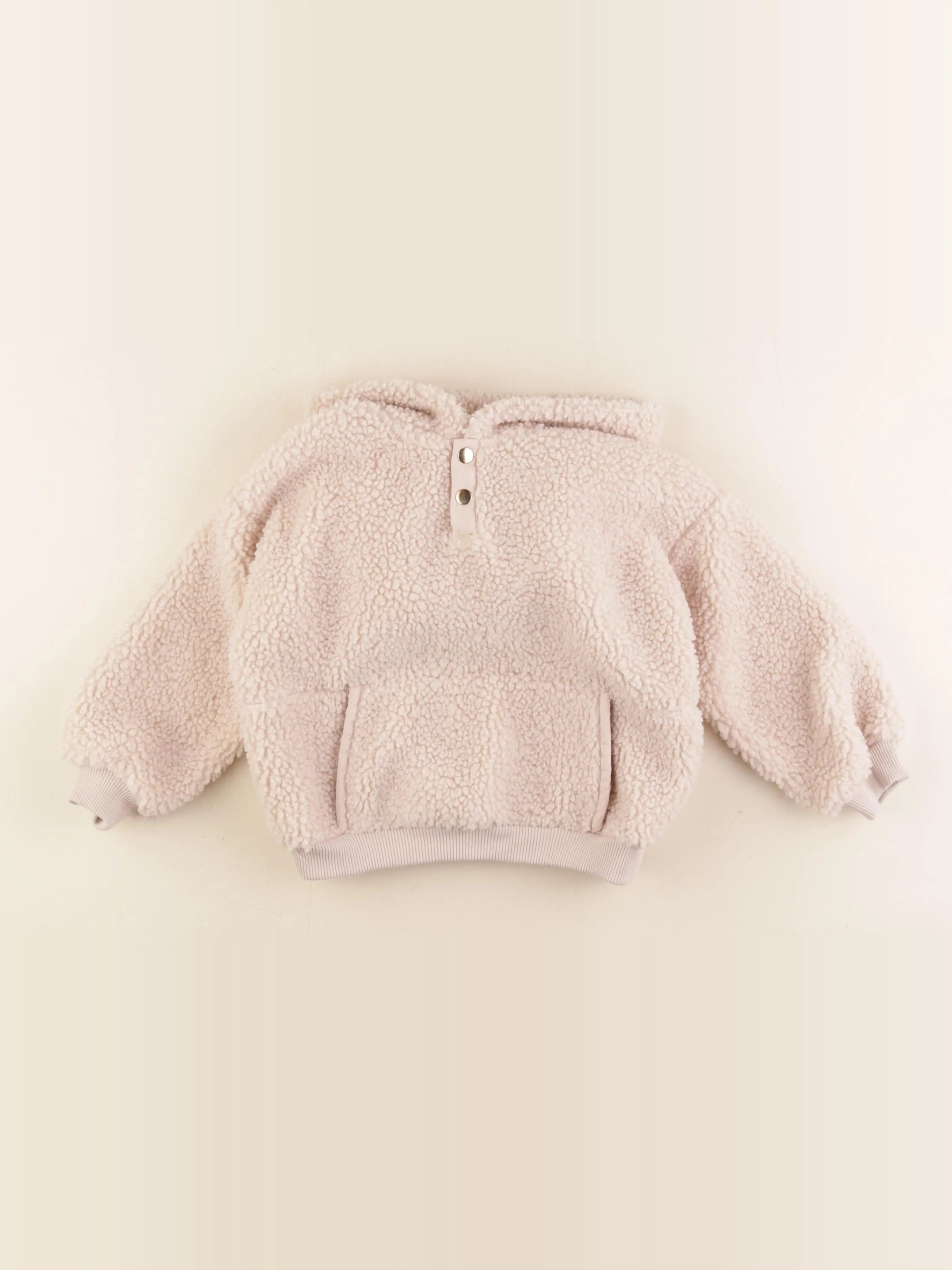 Vertbaudet - polaire beige - 4 ans