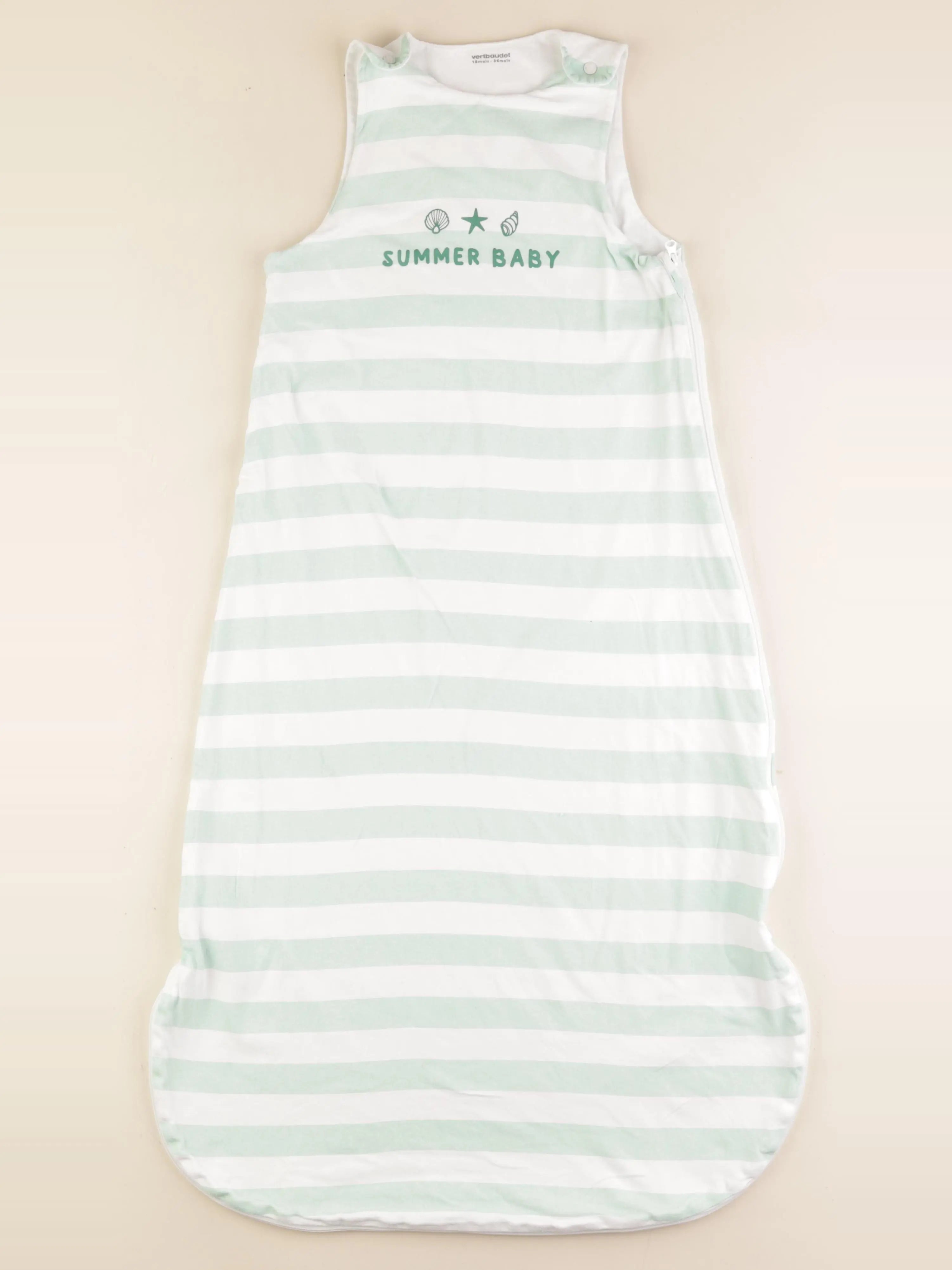 Vertbaudet - gigoteuse TOG 1 vert - 18/36 mois