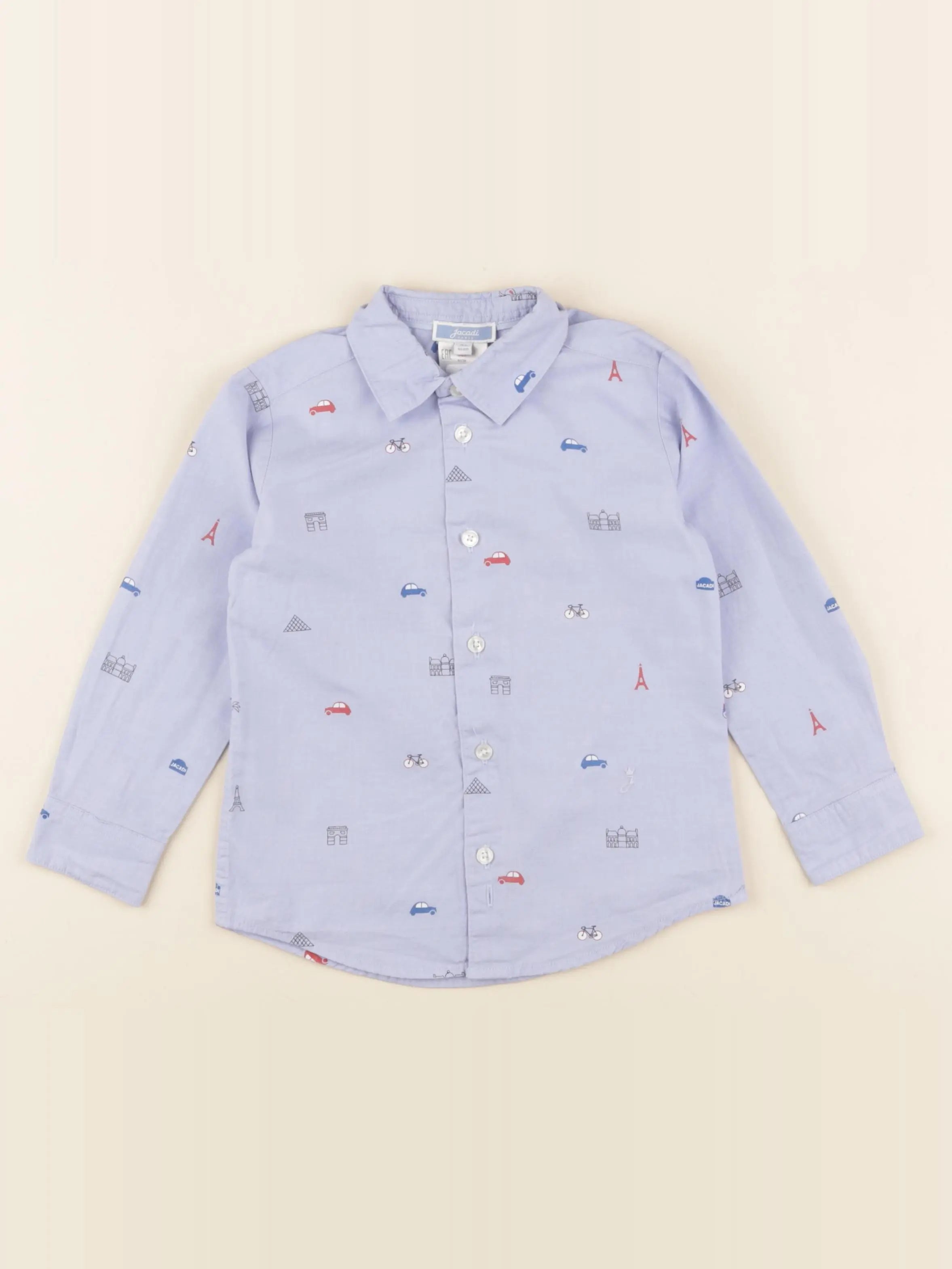Jacadi - chemise bleu - 3 ans