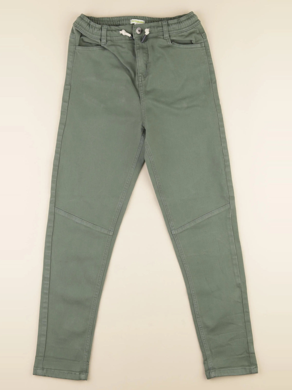Vertbaudet - pantalon vert - 12 ans