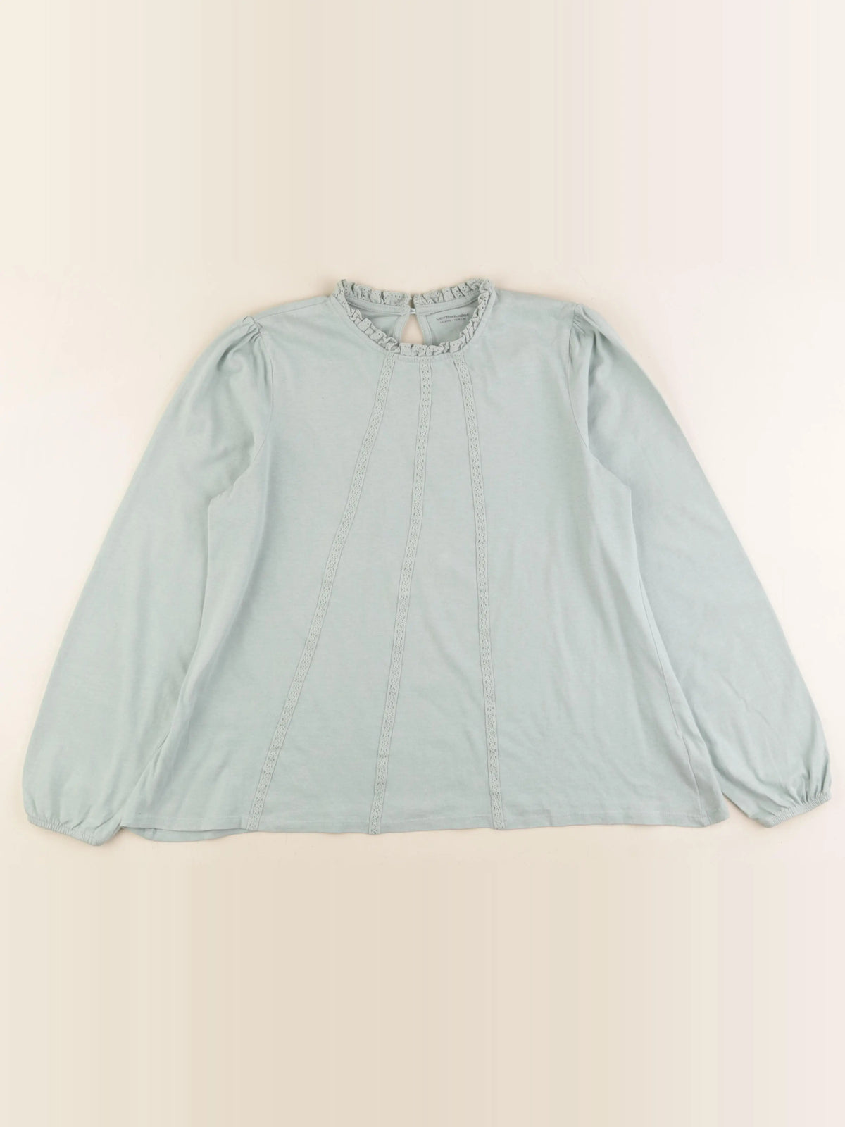 Vertbaudet - tee-shirt vert - 14 ans