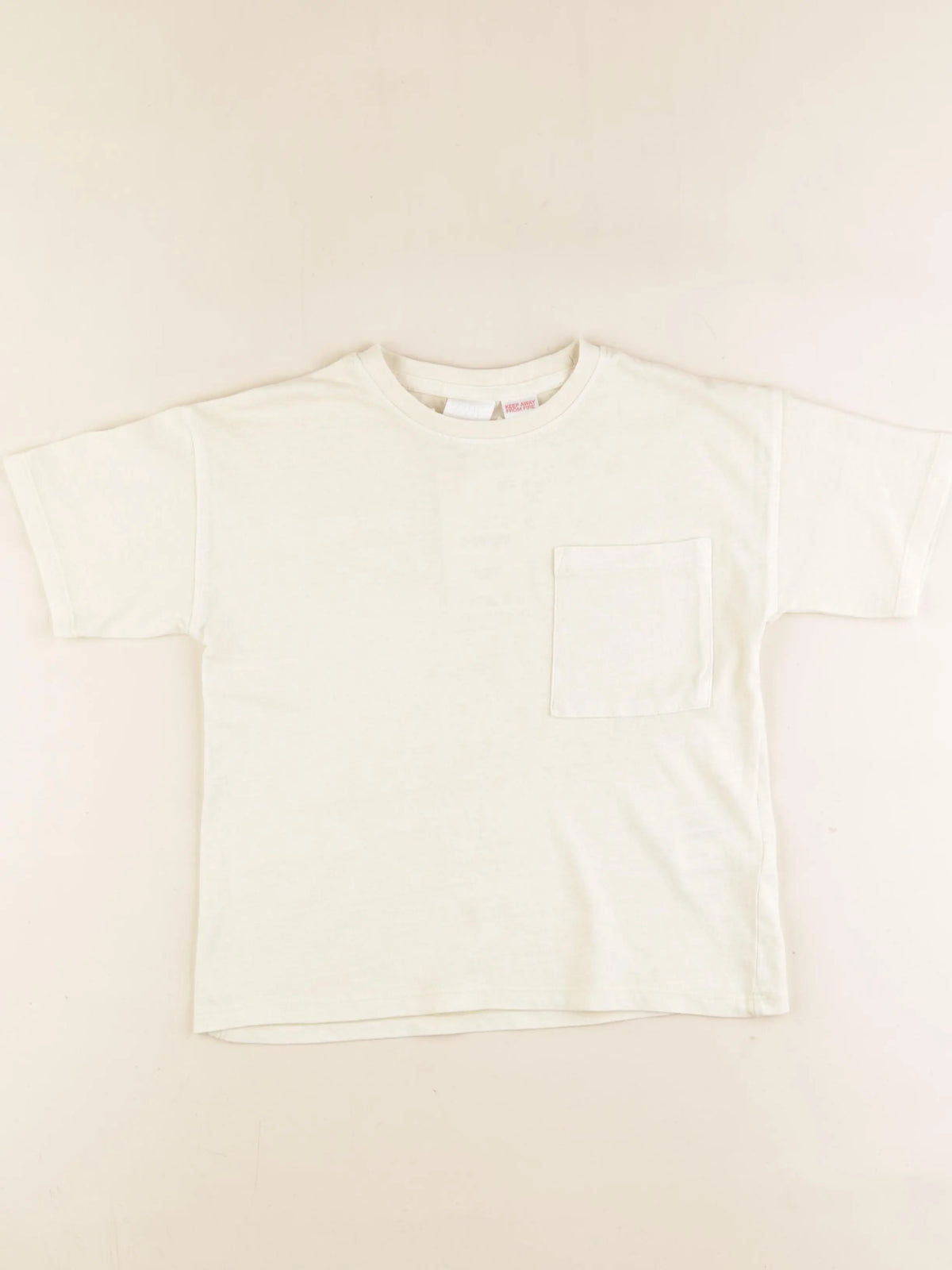 Zara - tee-shirt jaune - 5 ans