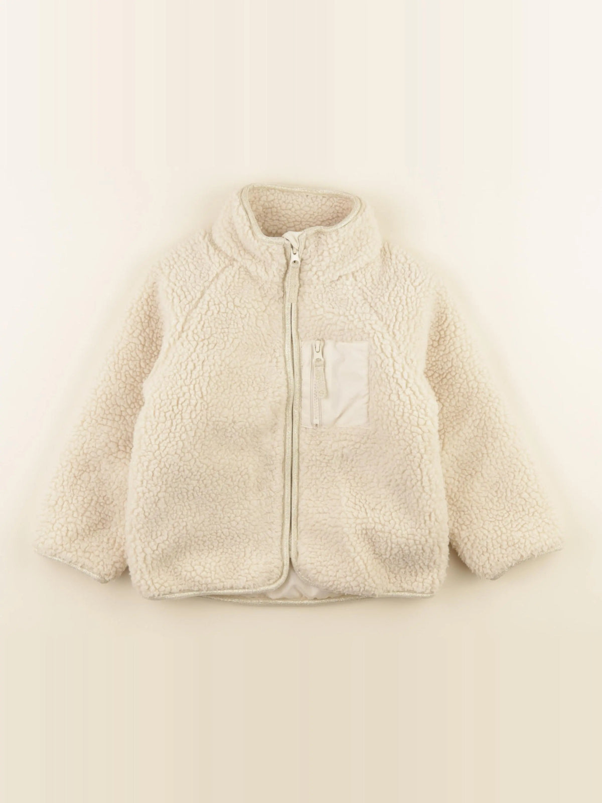 Vertbaudet - veste beige - 5 ans