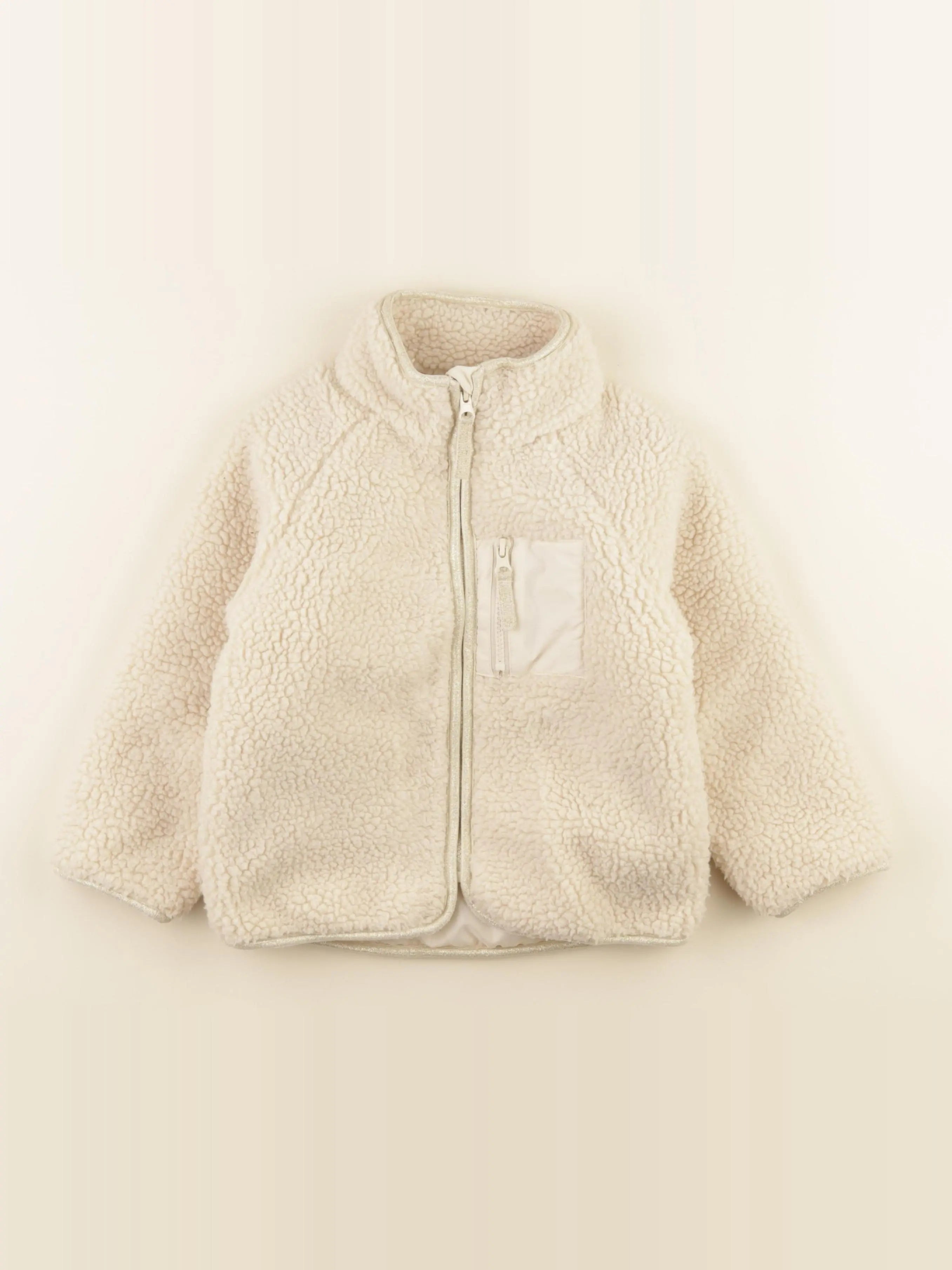 Vertbaudet - veste beige - 5 ans