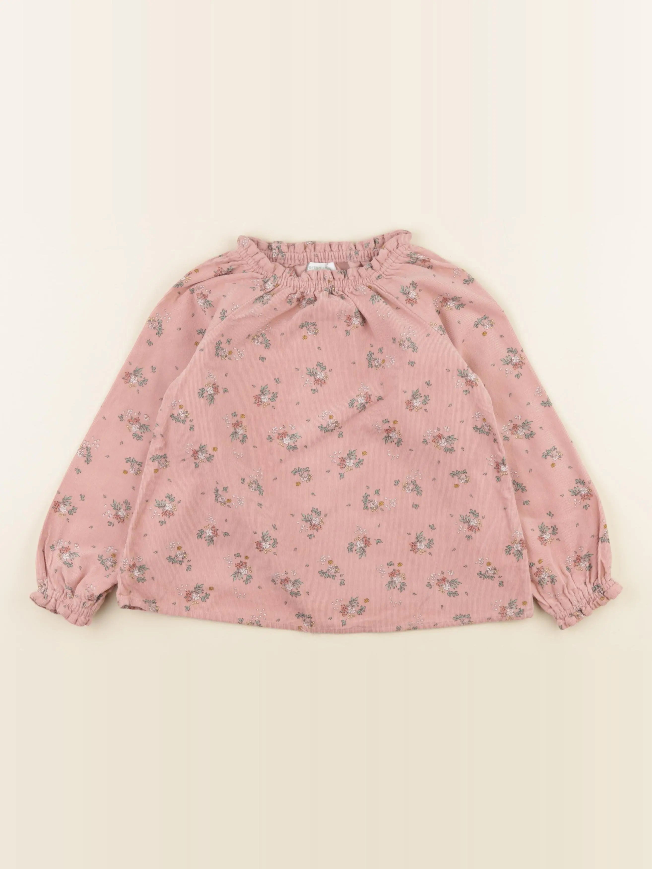 Vertbaudet - blouse rose - 5 ans