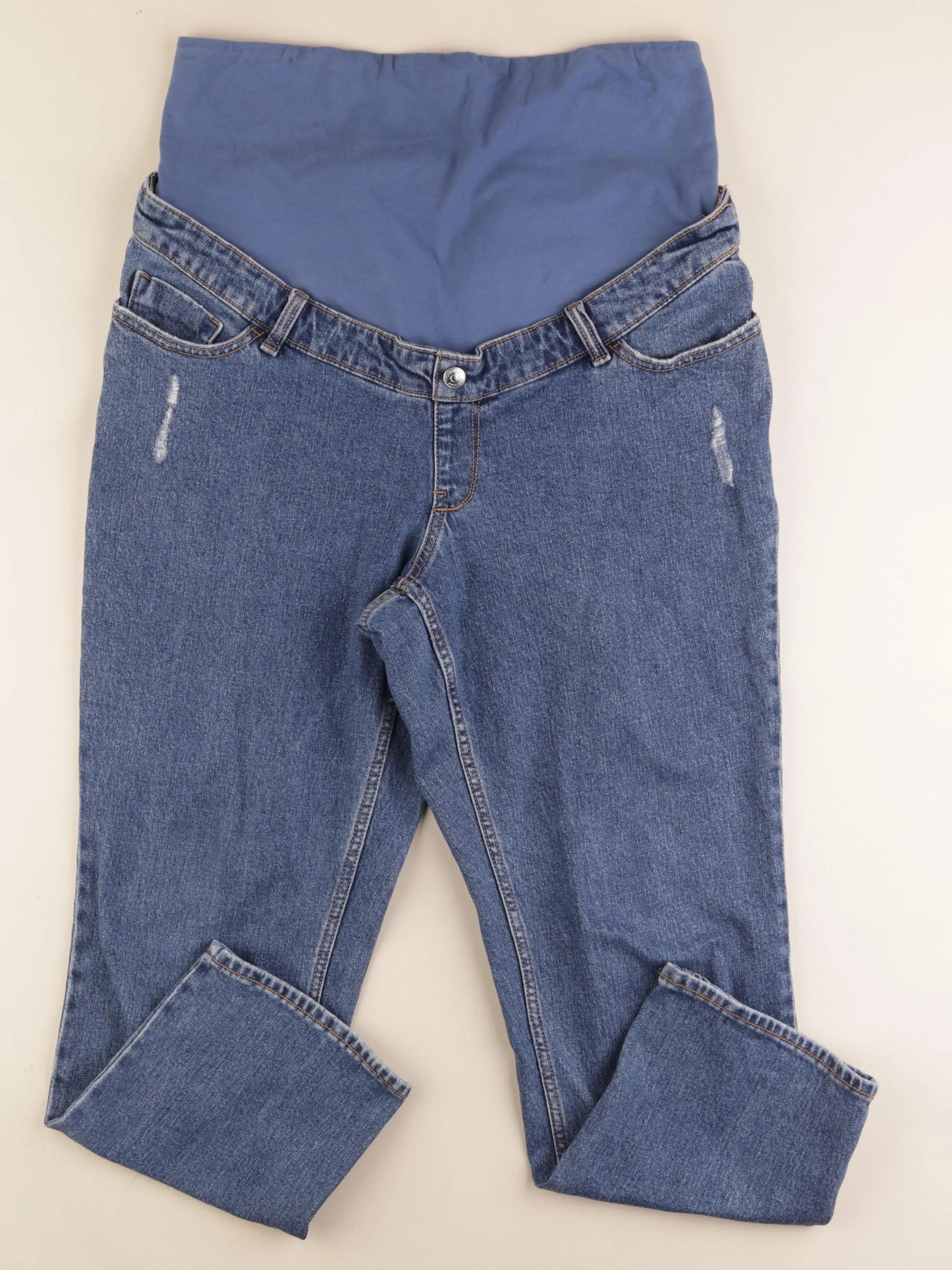 Kiabi - jean grossesse bleu - 44