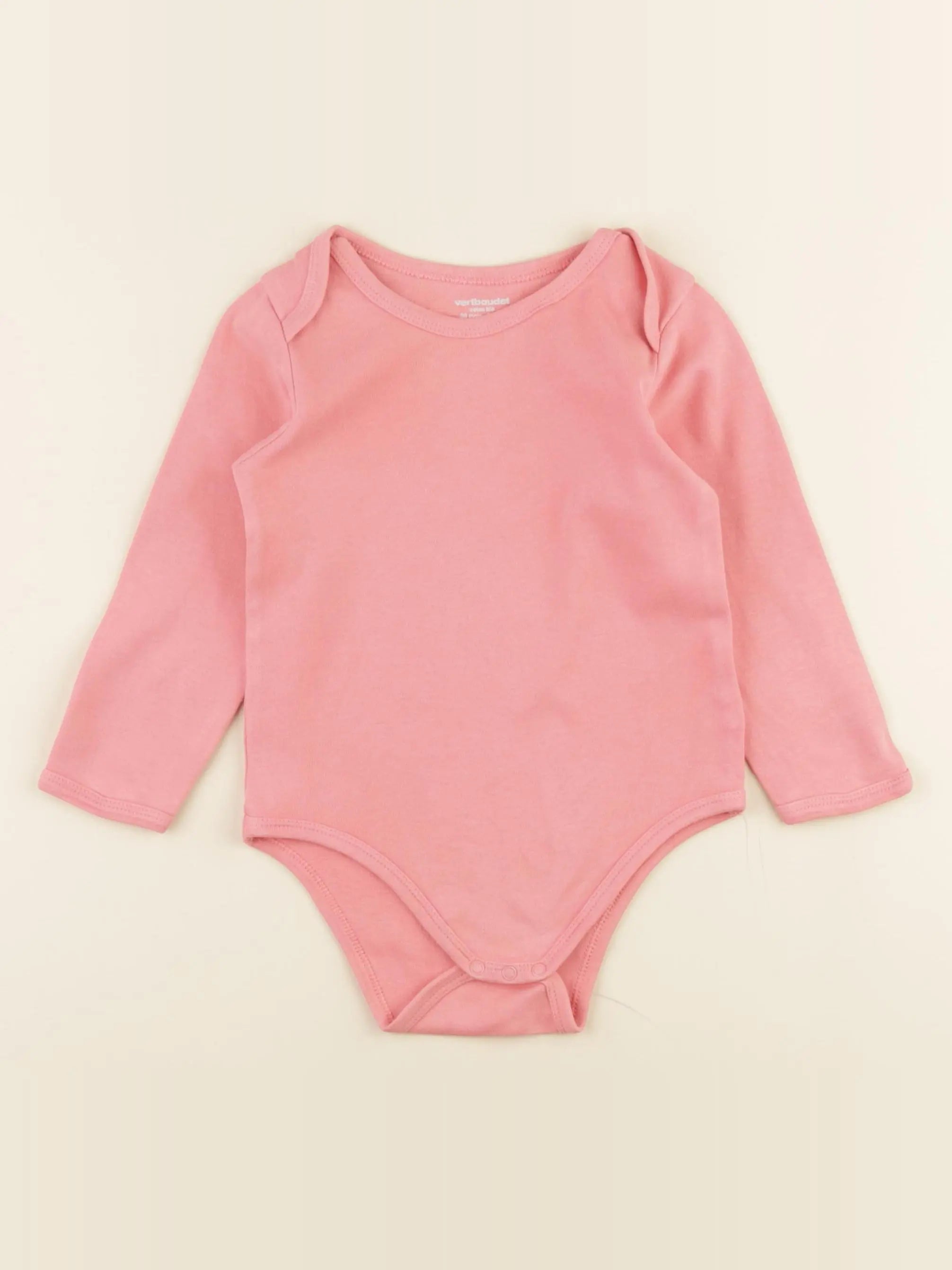 Vertbaudet - body rose - 36 mois
