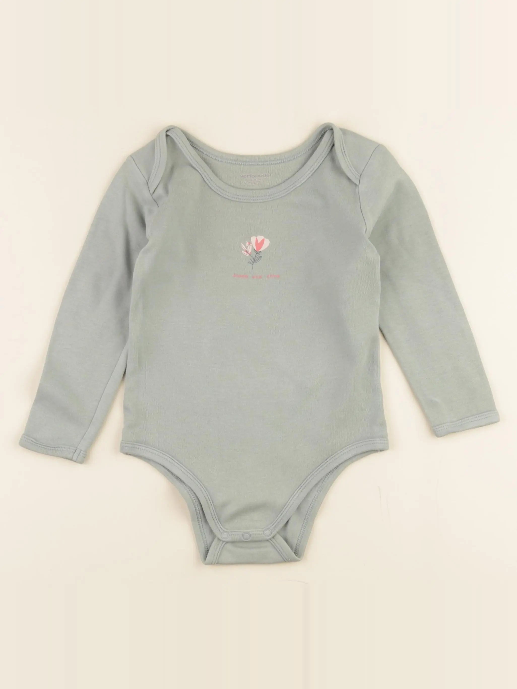 Vertbaudet - body vert - 36 mois