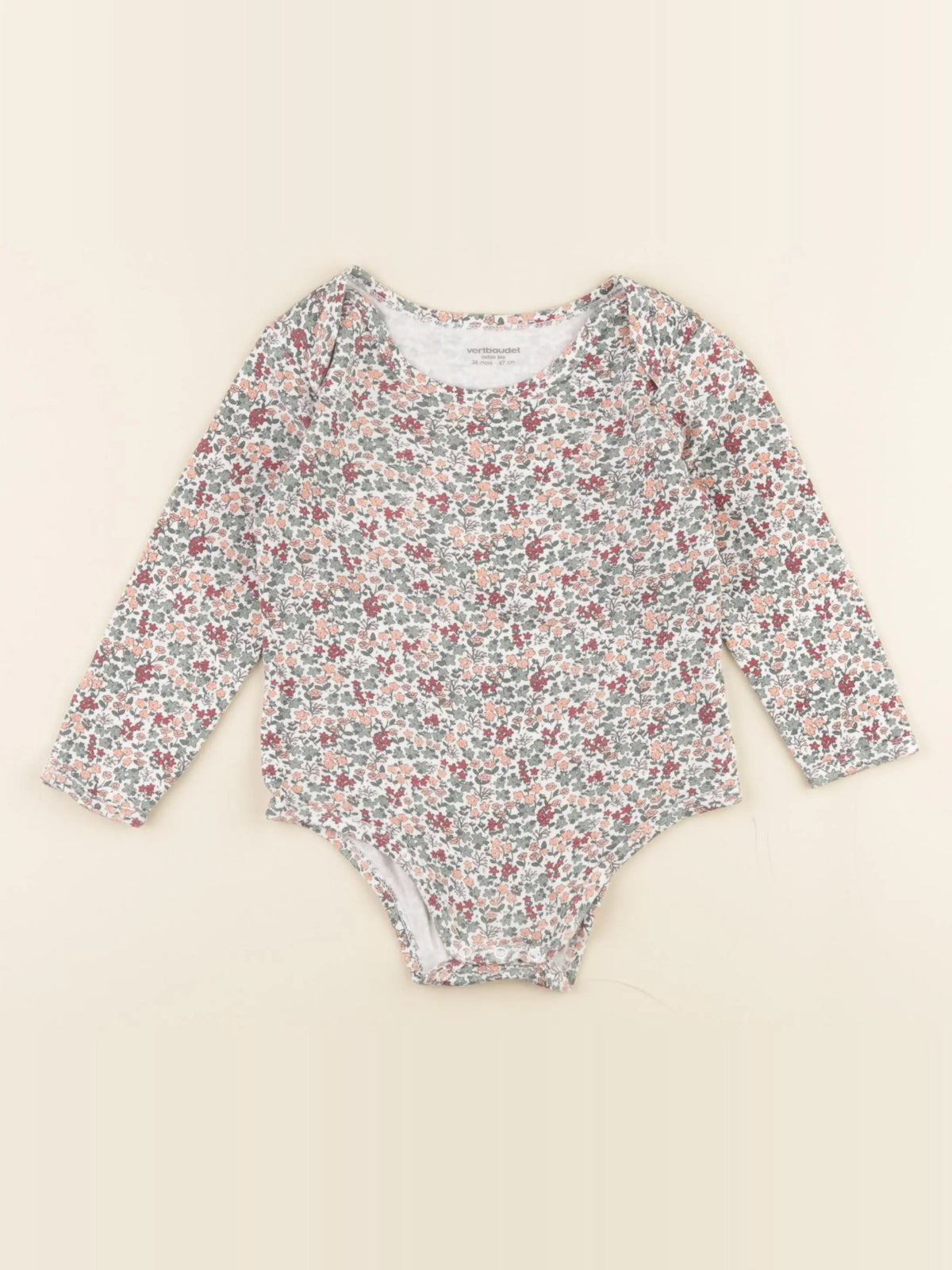 Vertbaudet - body multicolore - 36 mois