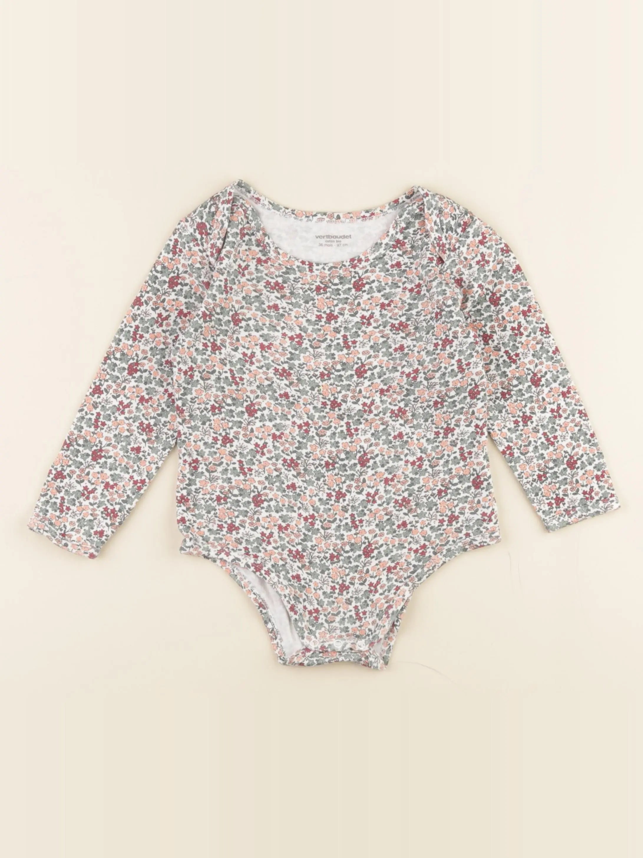 Vertbaudet - body multicolore - 36 mois