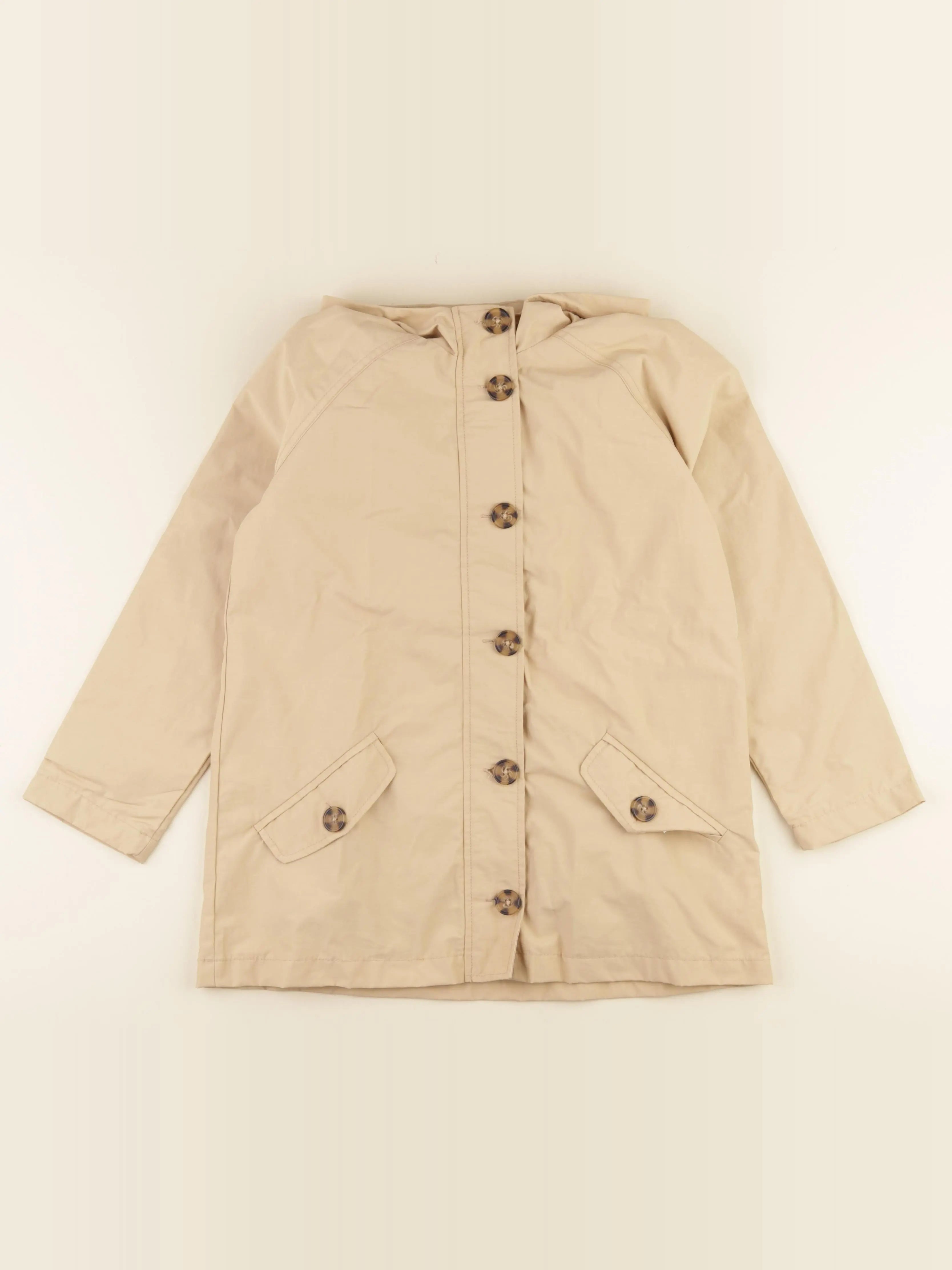 Vertbaudet - imperméable beige - 10 ans
