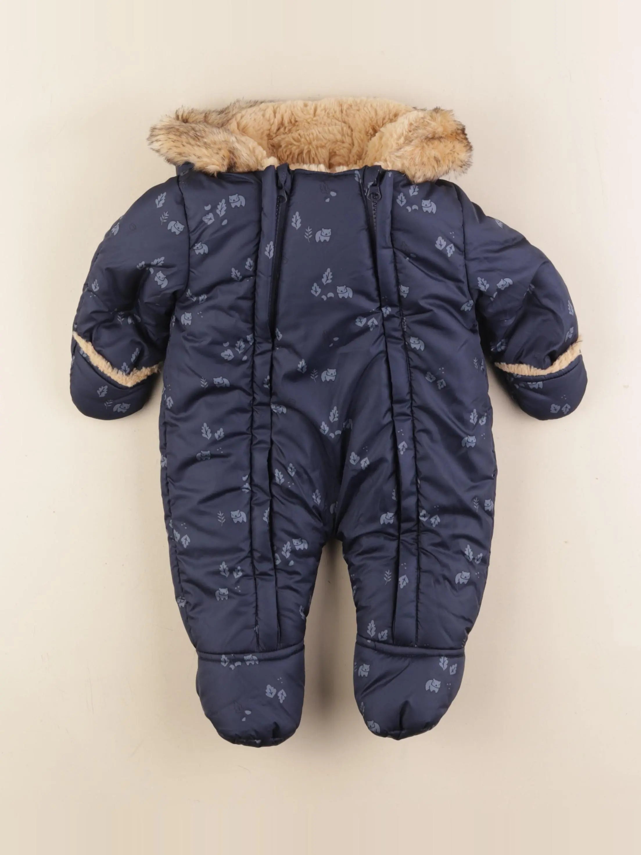 Vertbaudet - combi-pilote bleu - 3 mois