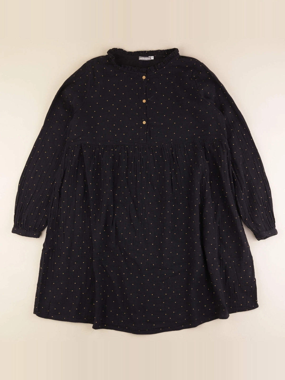 Vertbaudet - robe grossesse, allaitement bleu - 40