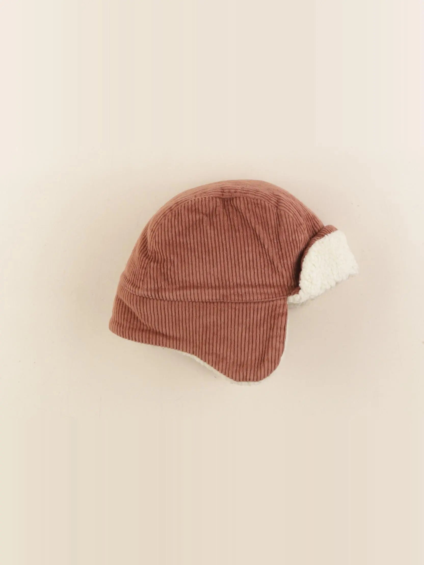 Petit Bateau - bonnet marron - 24/36 mois