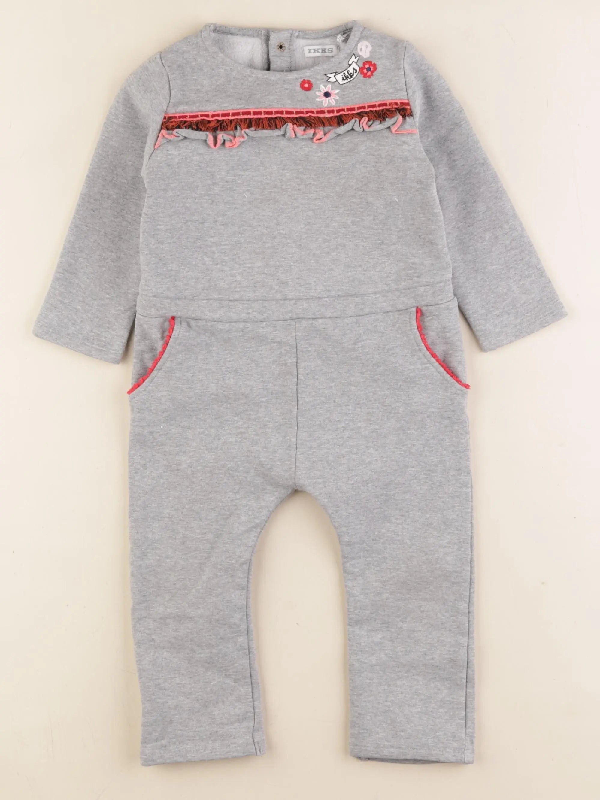IKKS - combinaison gris - 2 ans