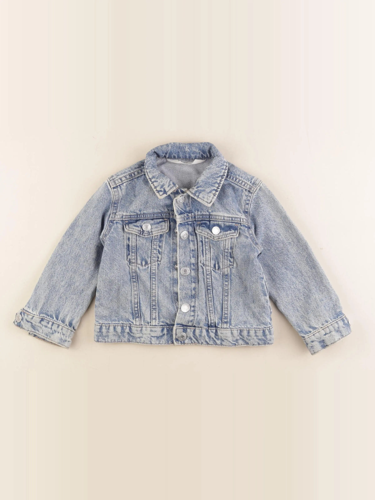H&M - veste bleu - 3 ans