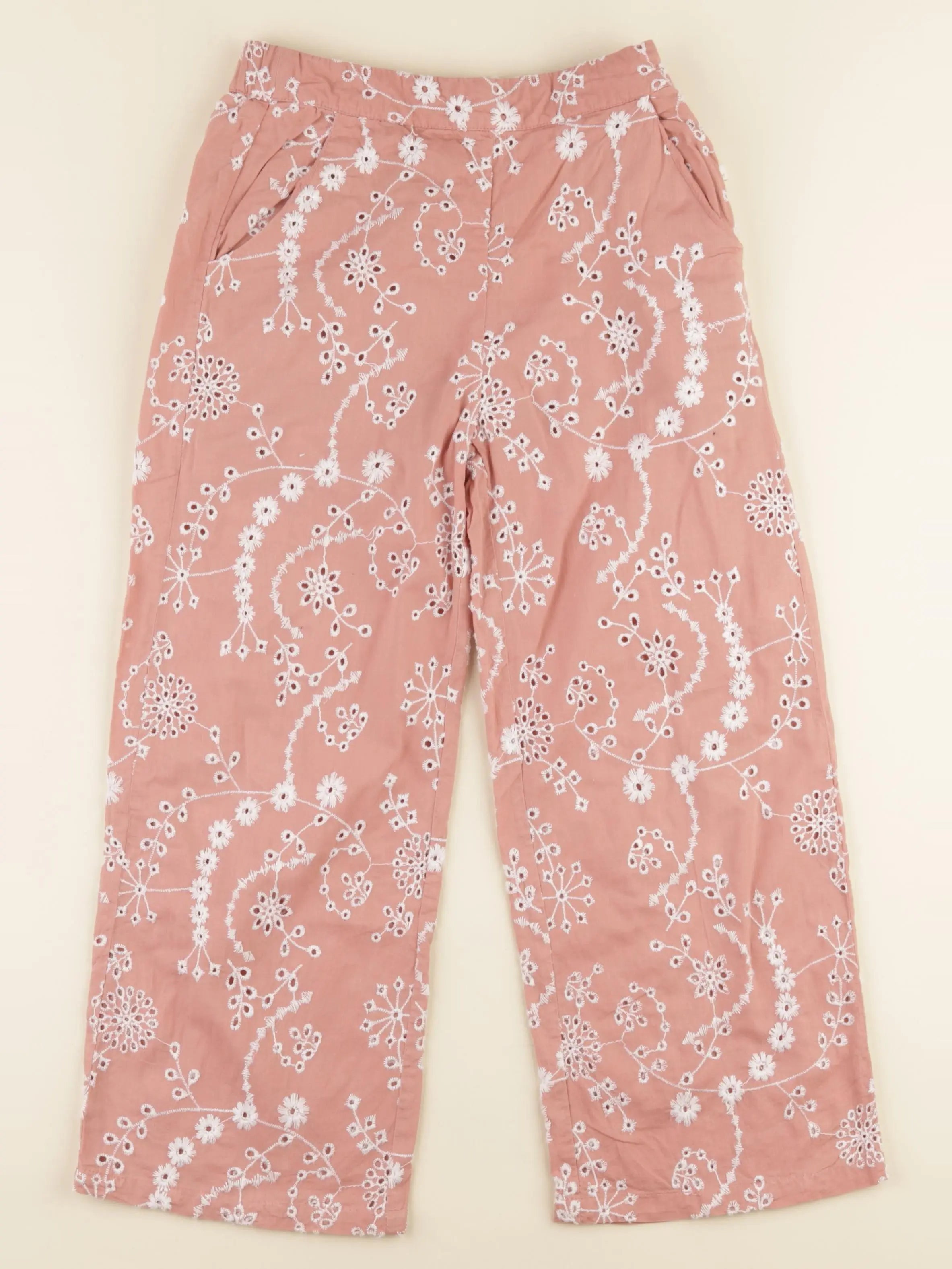 IKKS - pantalon rose - 8 ans