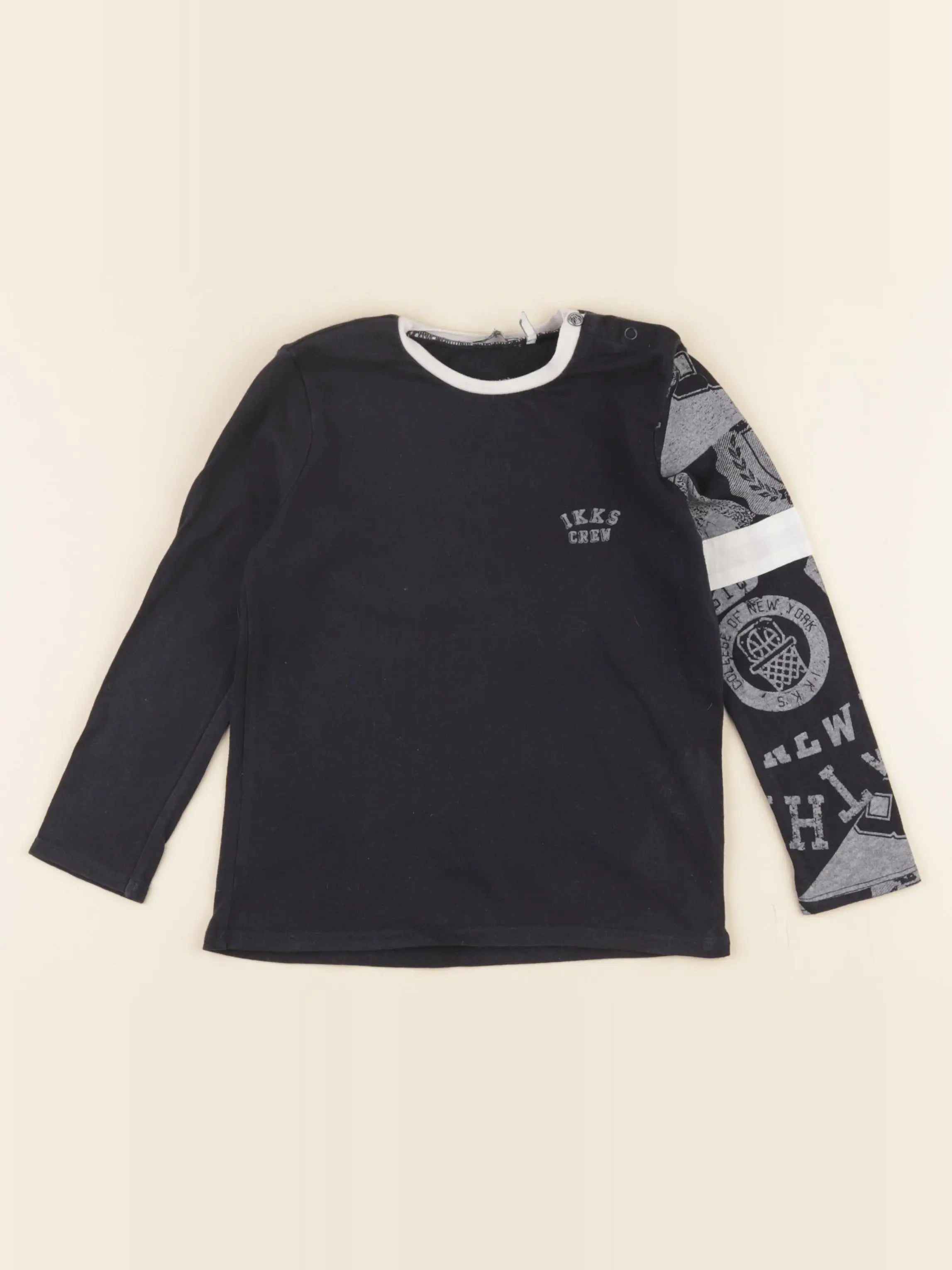 IKKS - tee-shirt bleu - 3 ans