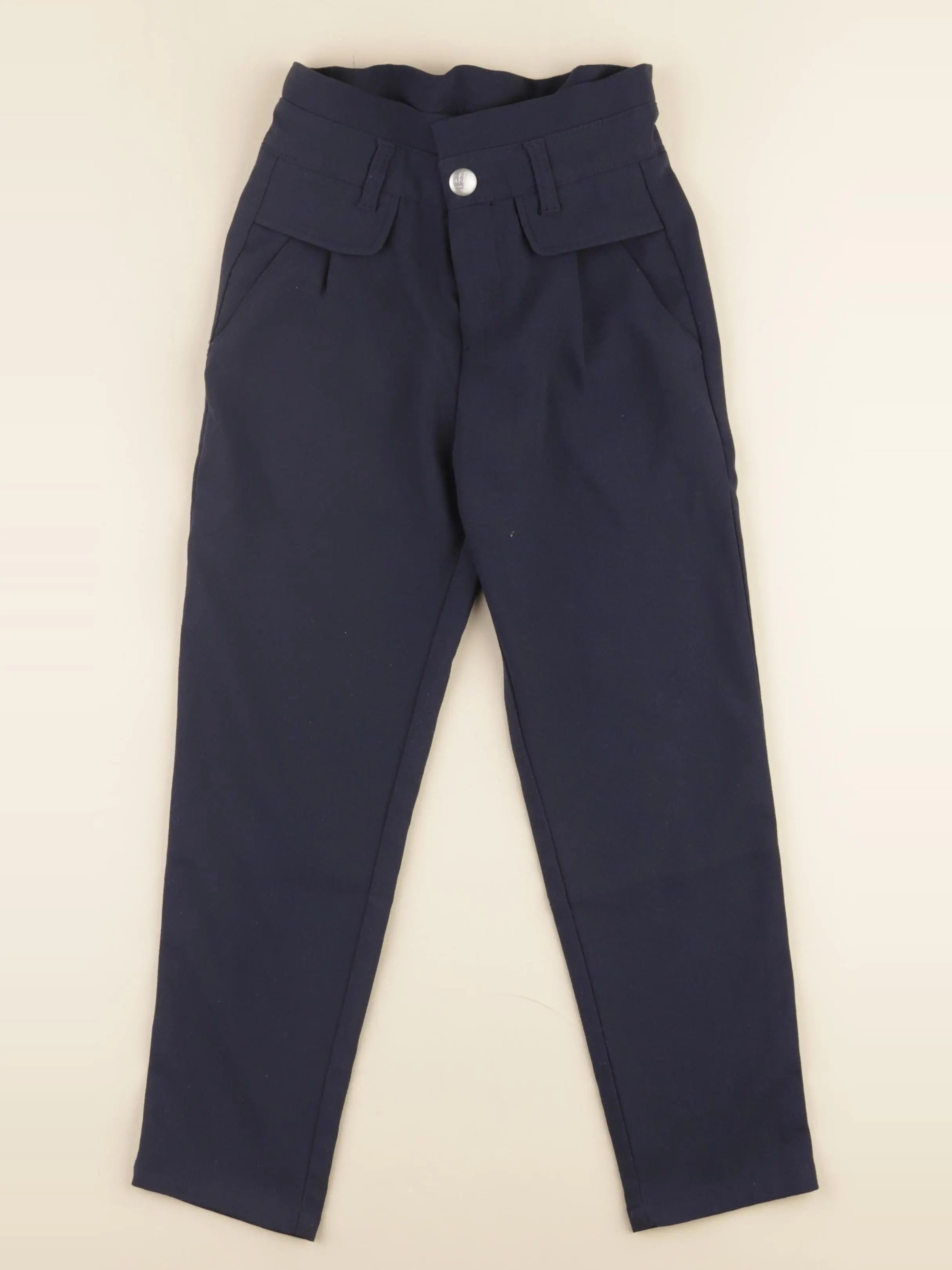 IKKS - pantalon bleu - 8 ans