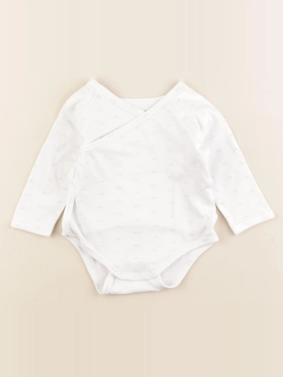 Vertbaudet - body blanc - 9 mois