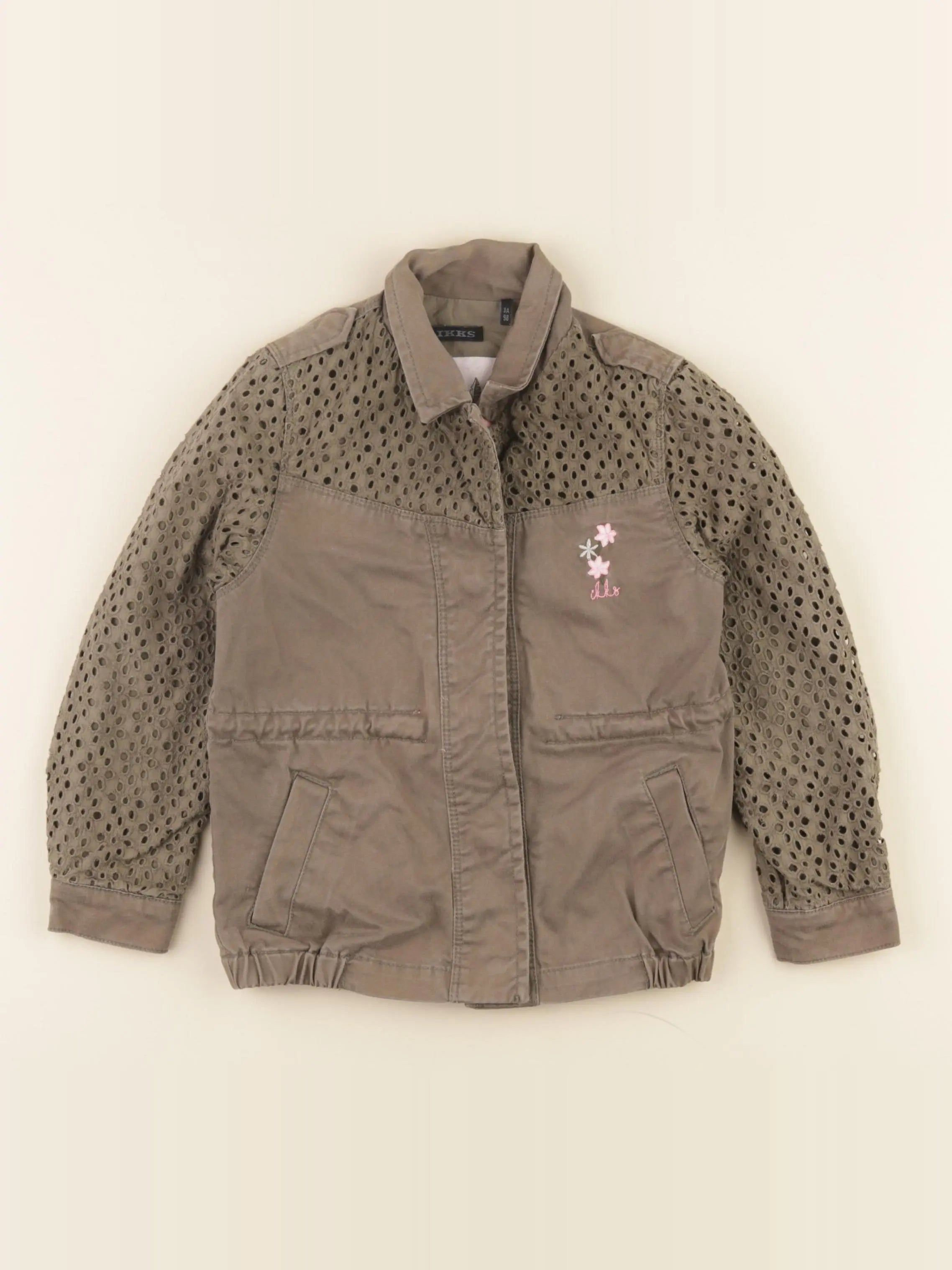 IKKS - veste imprimé au dos vert - 3 ans