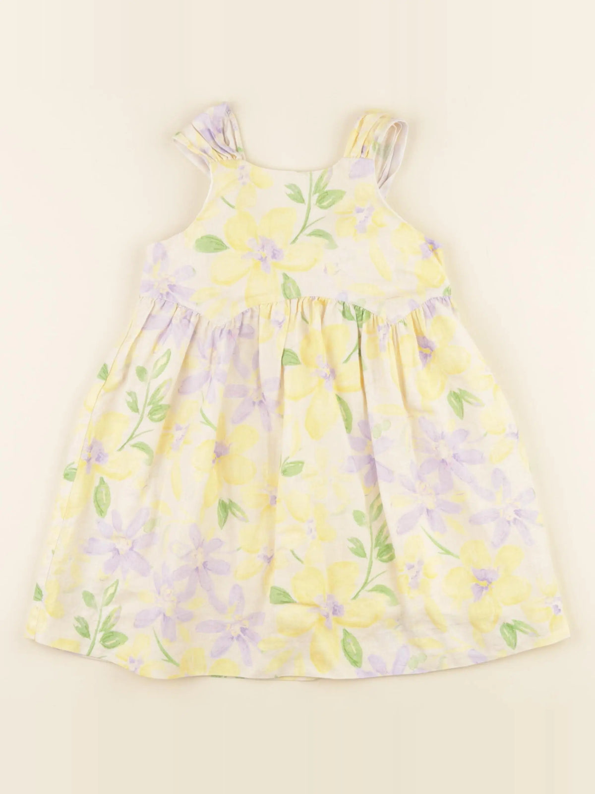 Zara - robe jaune - 4 ans