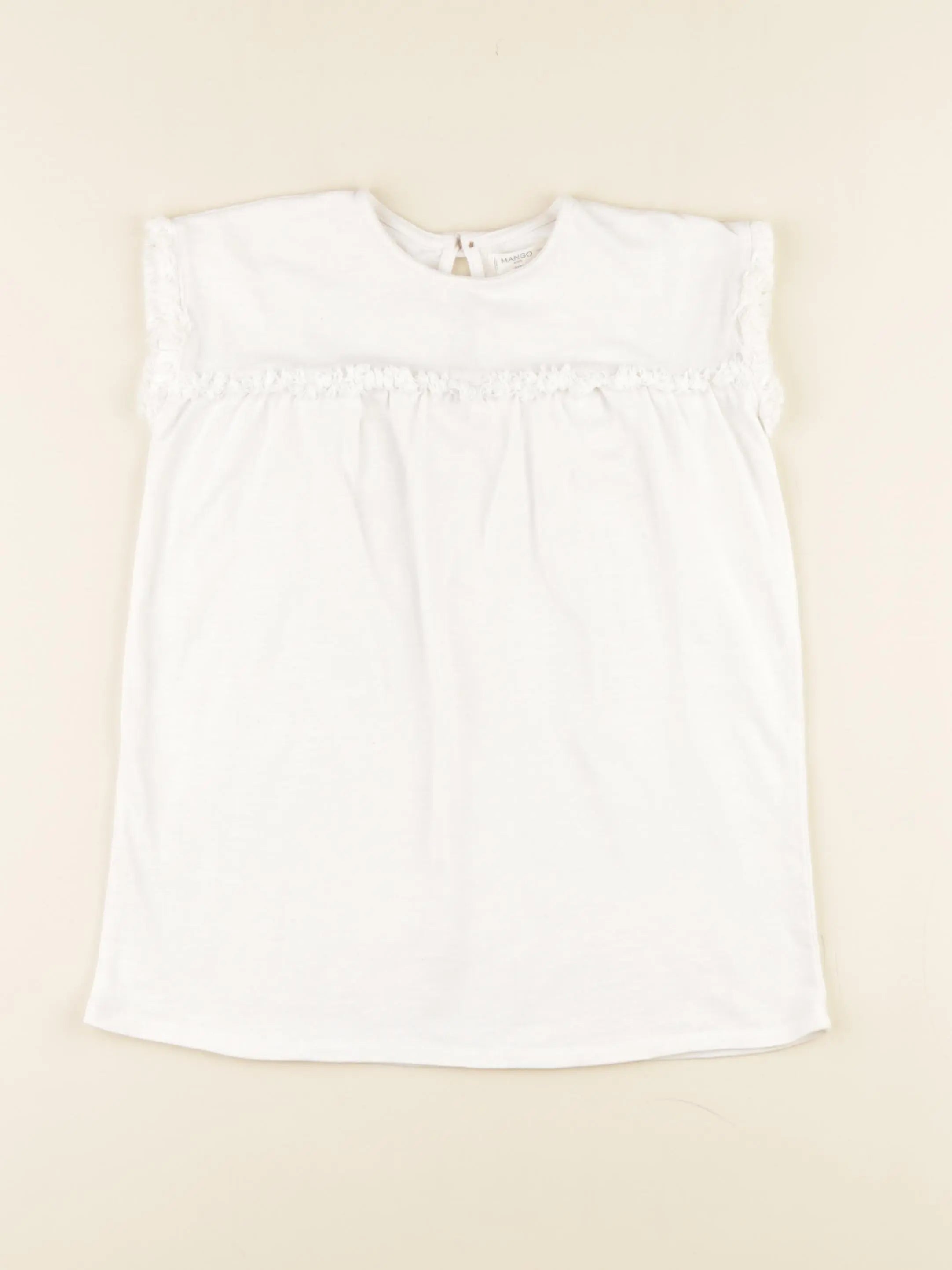 Mango - robe blanc - 2/3 ans