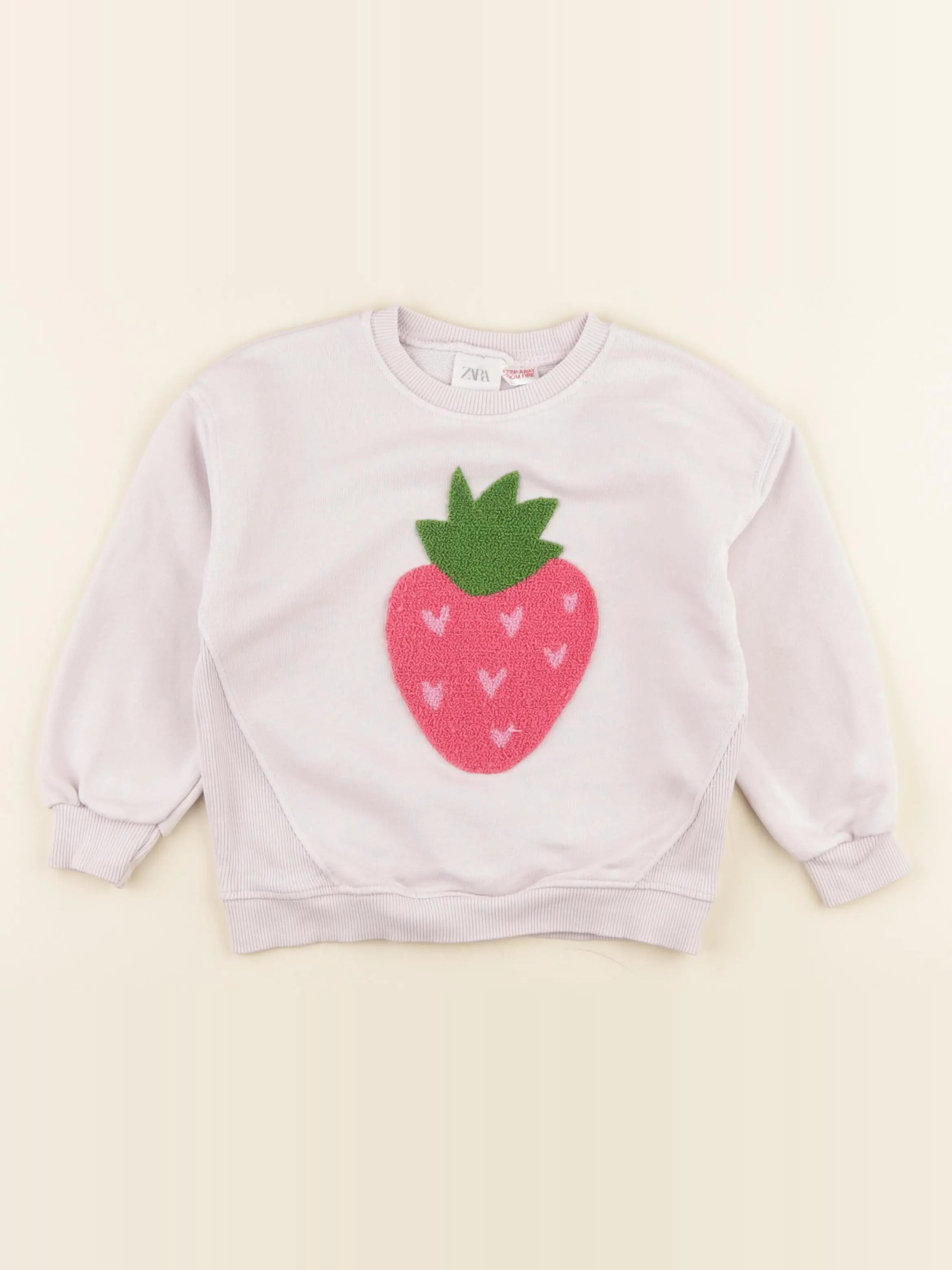 Zara - sweat rose - 4 ans