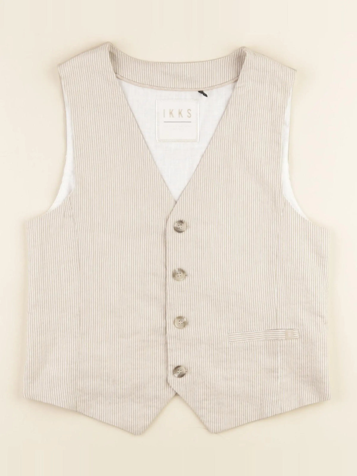 IKKS - gilet beige - 12 ans