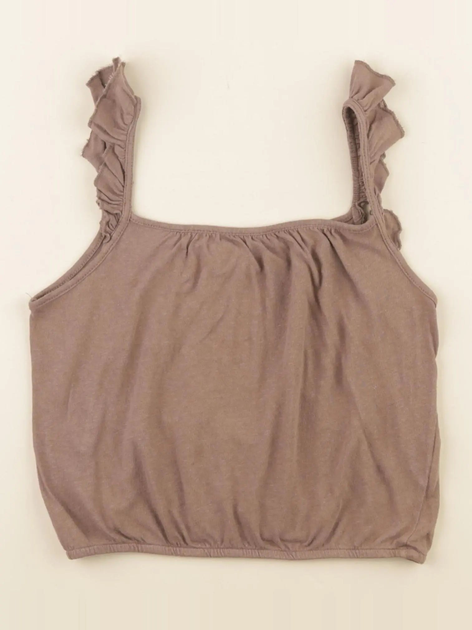 Longlivethequeen - débardeur court marron - 8 ans