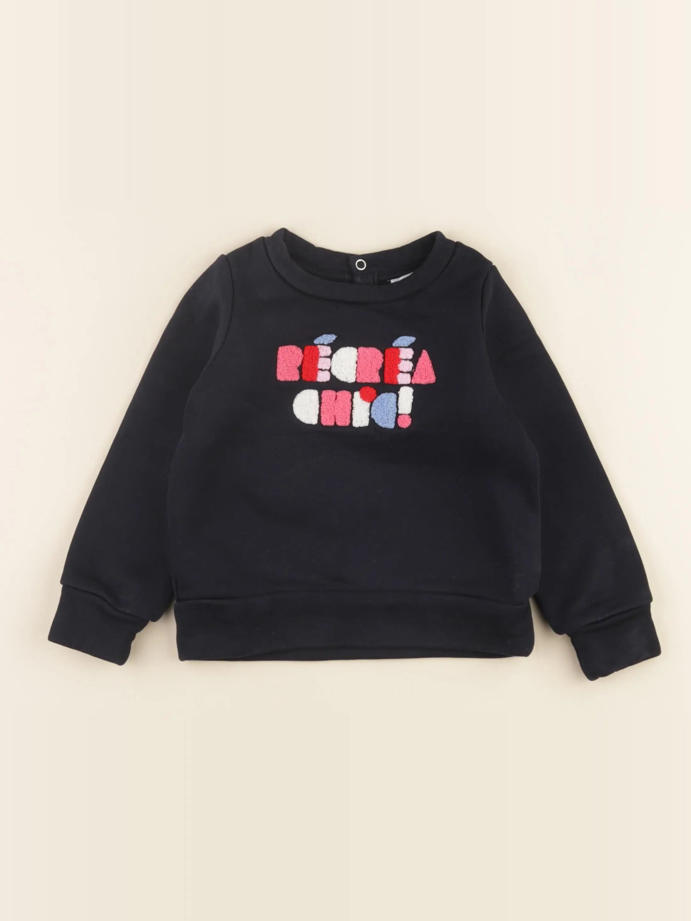 Jacadi - sweat bleu - 3 ans