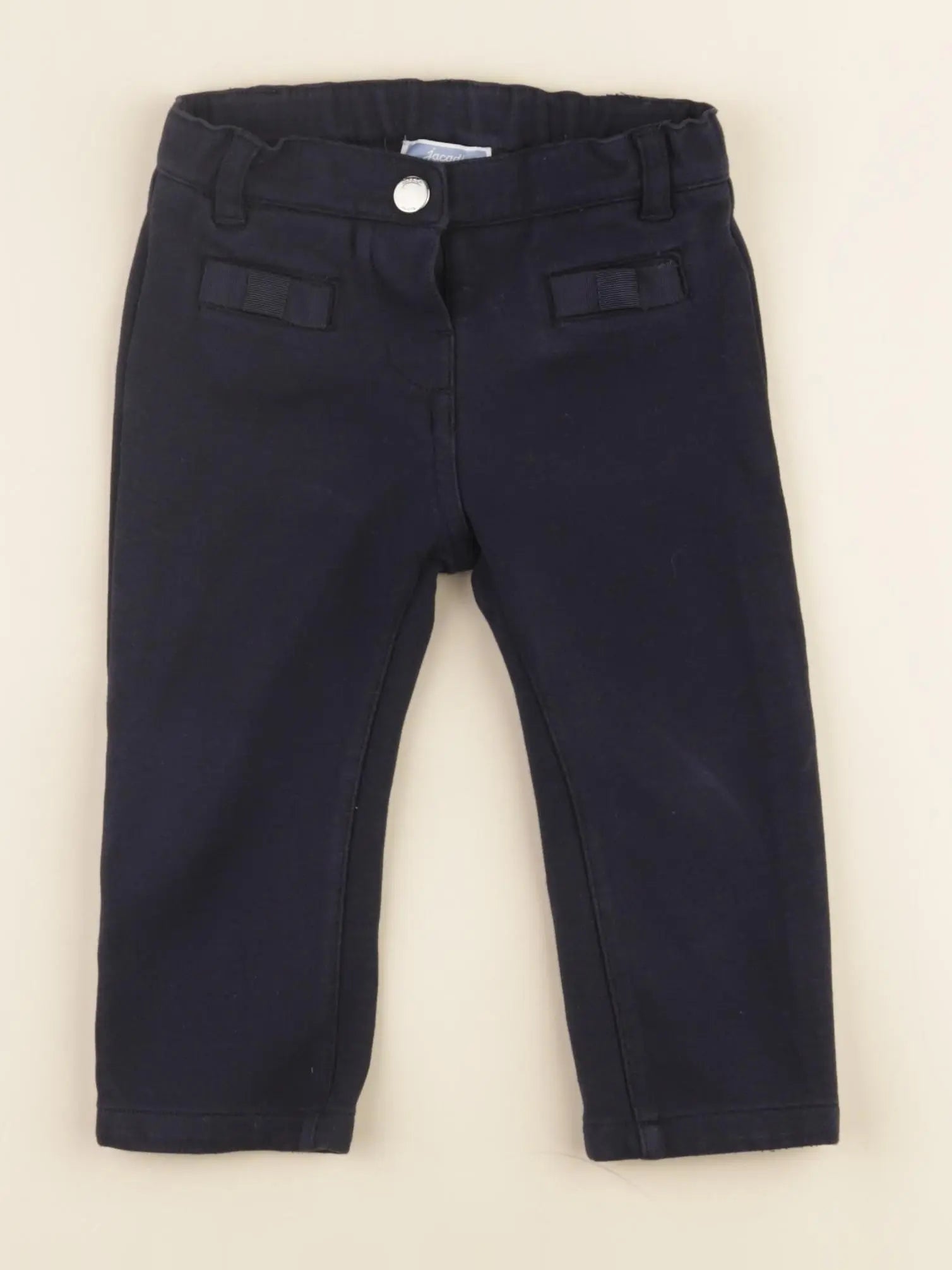Jacadi - pantalon bleu - 18 mois