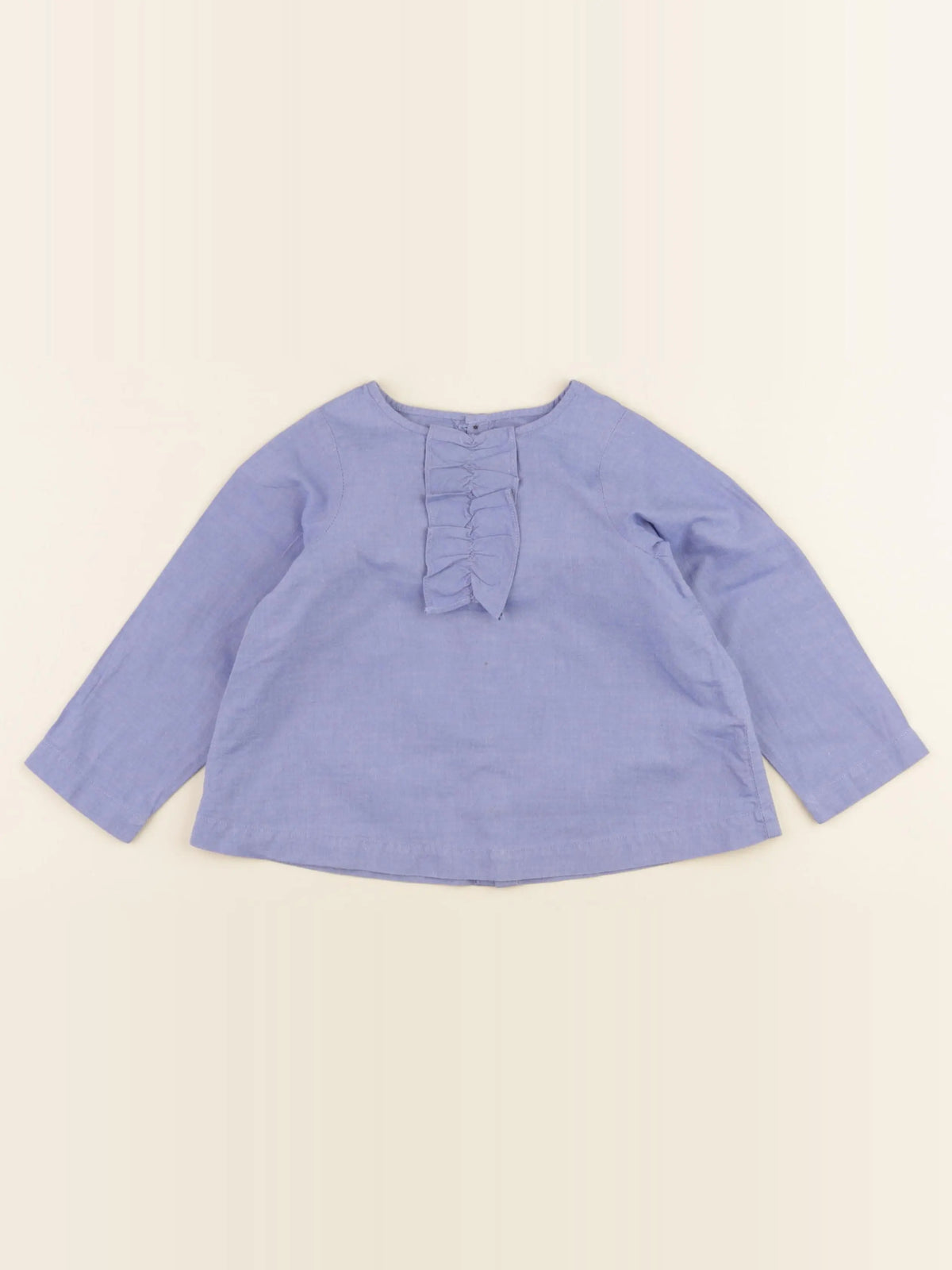 Jacadi - blouse bleu - 24 mois